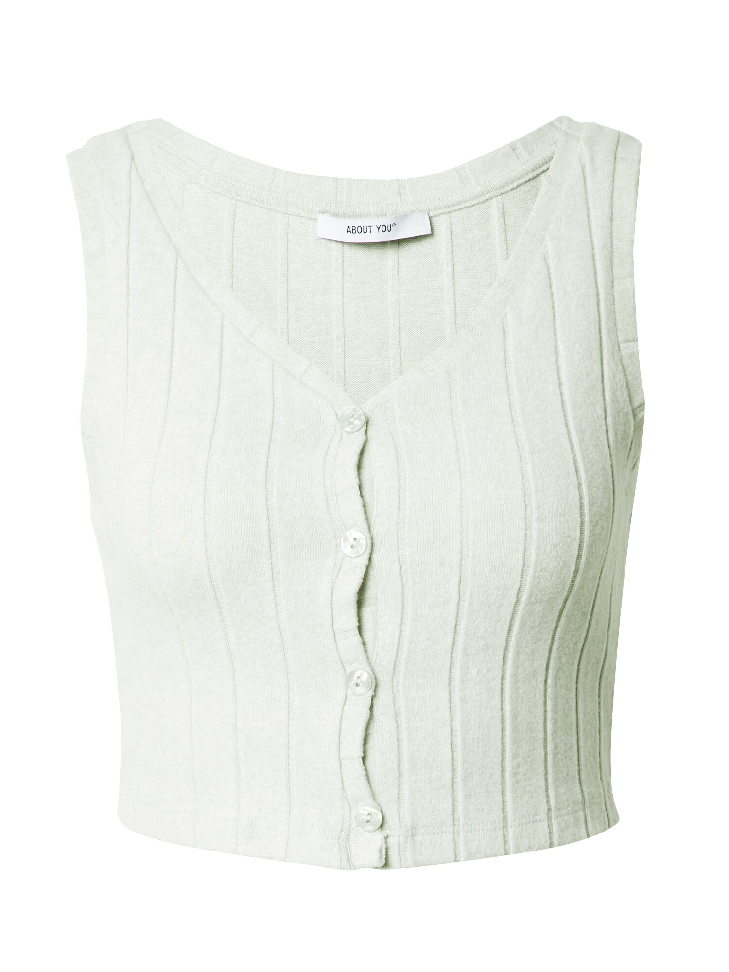 ABOUT YOU Top 'Dilane' verde pastel - Pled.ro