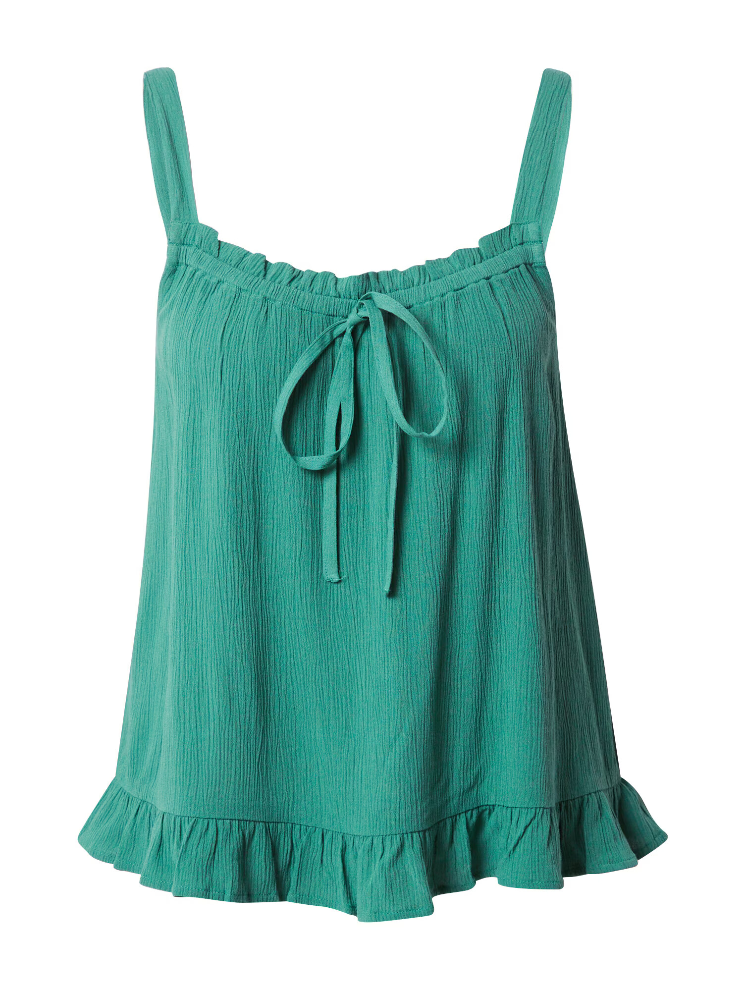 ABOUT YOU Top 'Fleur' verde smarald - Pled.ro