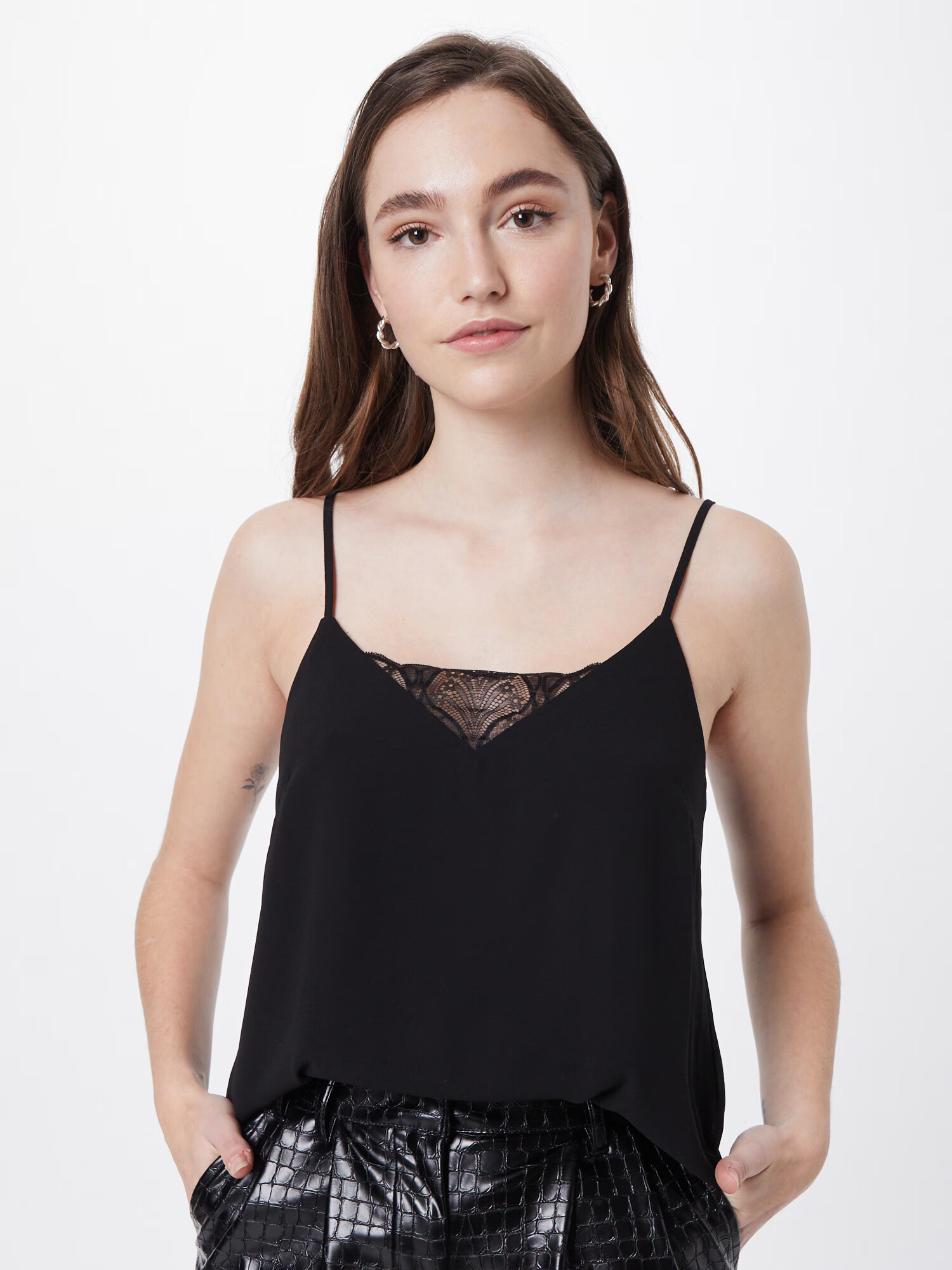 ABOUT YOU Top 'Klea' negru - Pled.ro