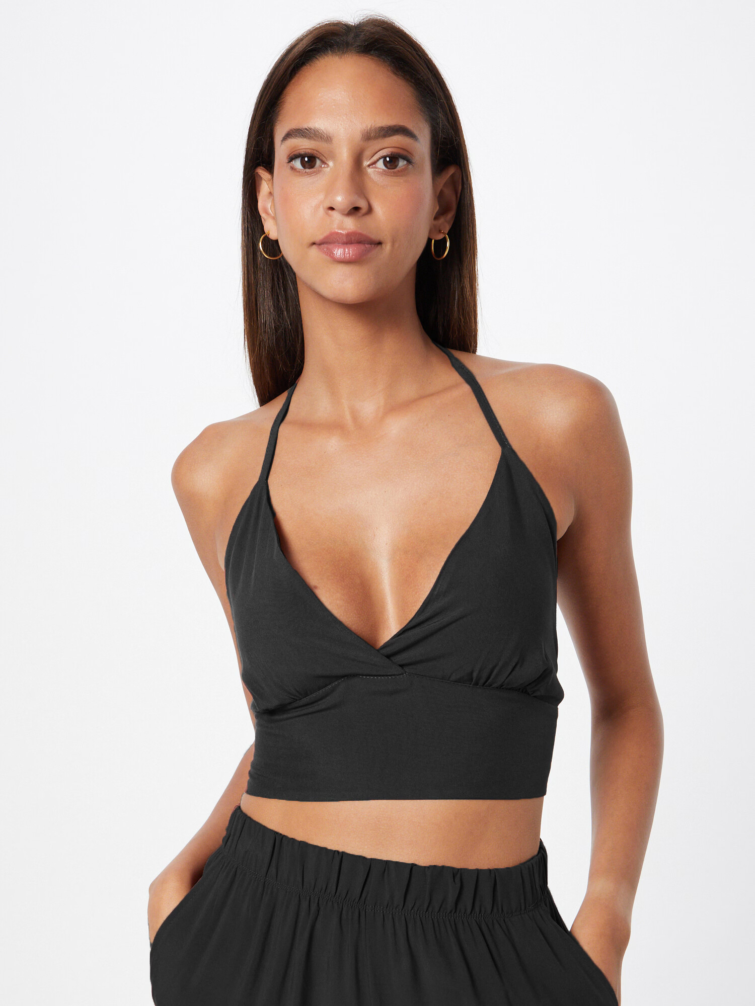 ABOUT YOU Top 'Lissi' negru - Pled.ro