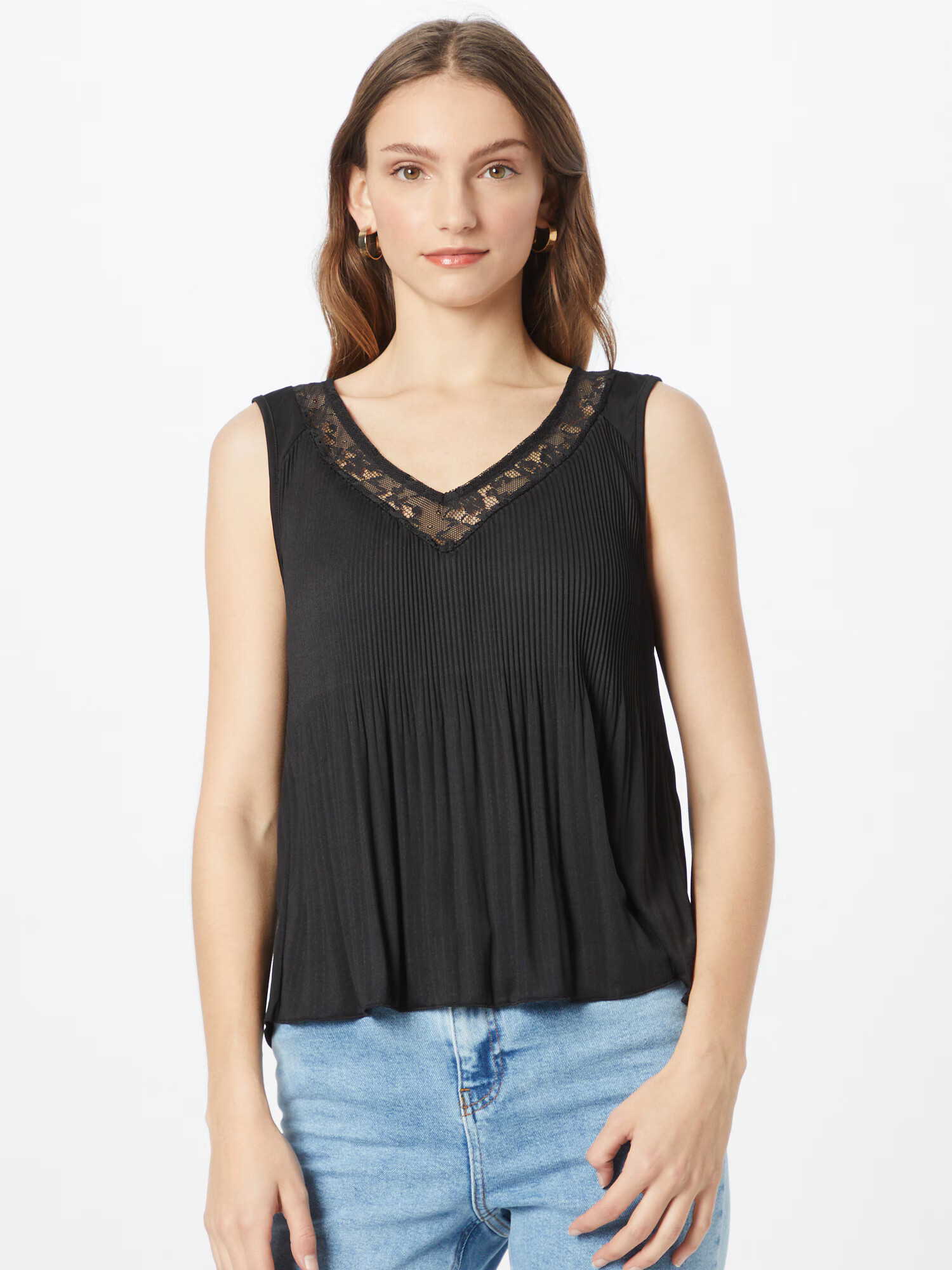 ABOUT YOU Top 'Rita' negru - Pled.ro