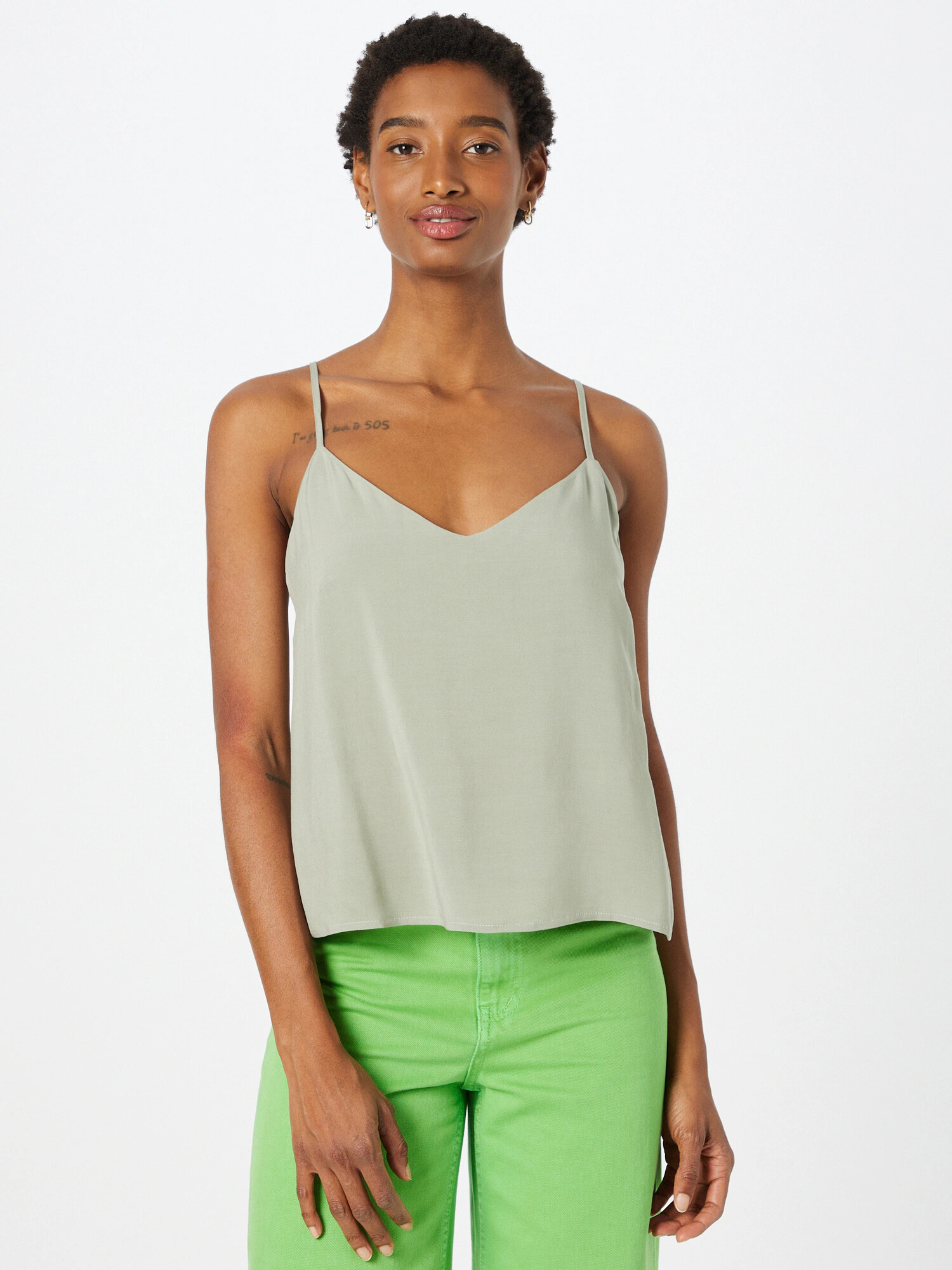 ABOUT YOU Top 'Vicky' verde - Pled.ro