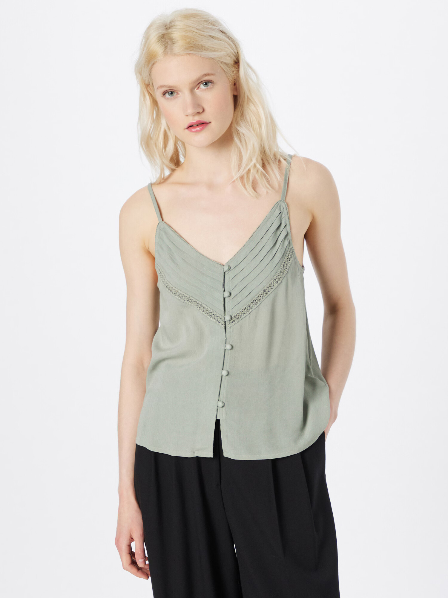 ABOUT YOU Top 'Vivian' verde deschis - Pled.ro