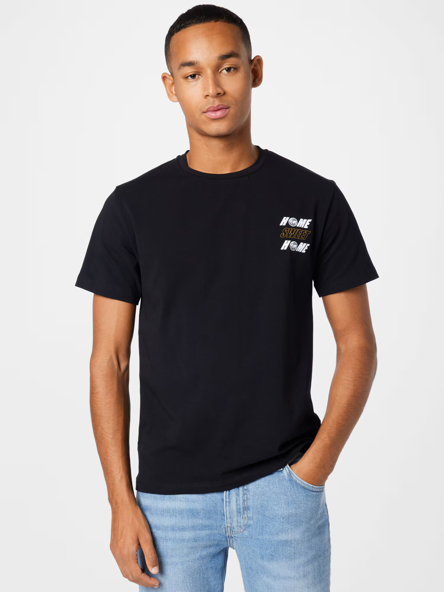 ABOUT YOU Tricou 'Amir' negru - Pled.ro