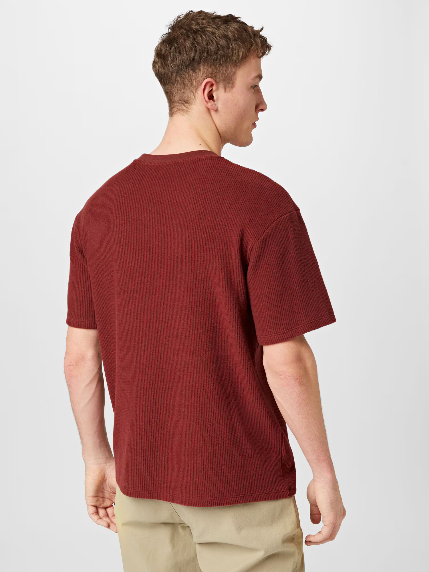 ABOUT YOU Tricou 'Ben' roșu burgundy - Pled.ro