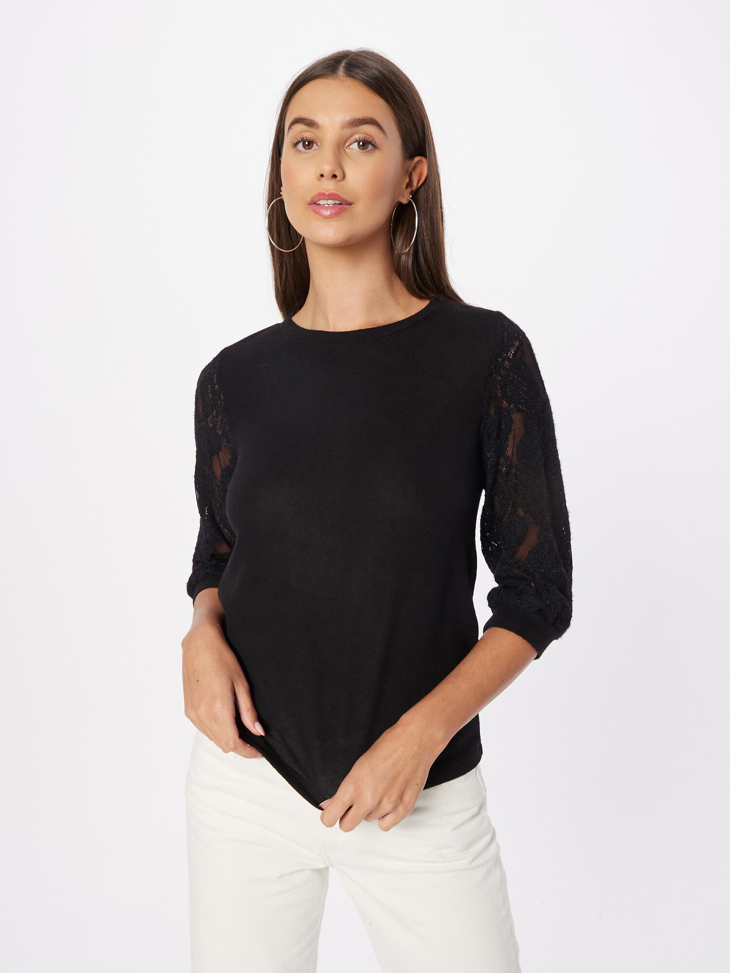 ABOUT YOU Tricou 'Emmy' negru - Pled.ro