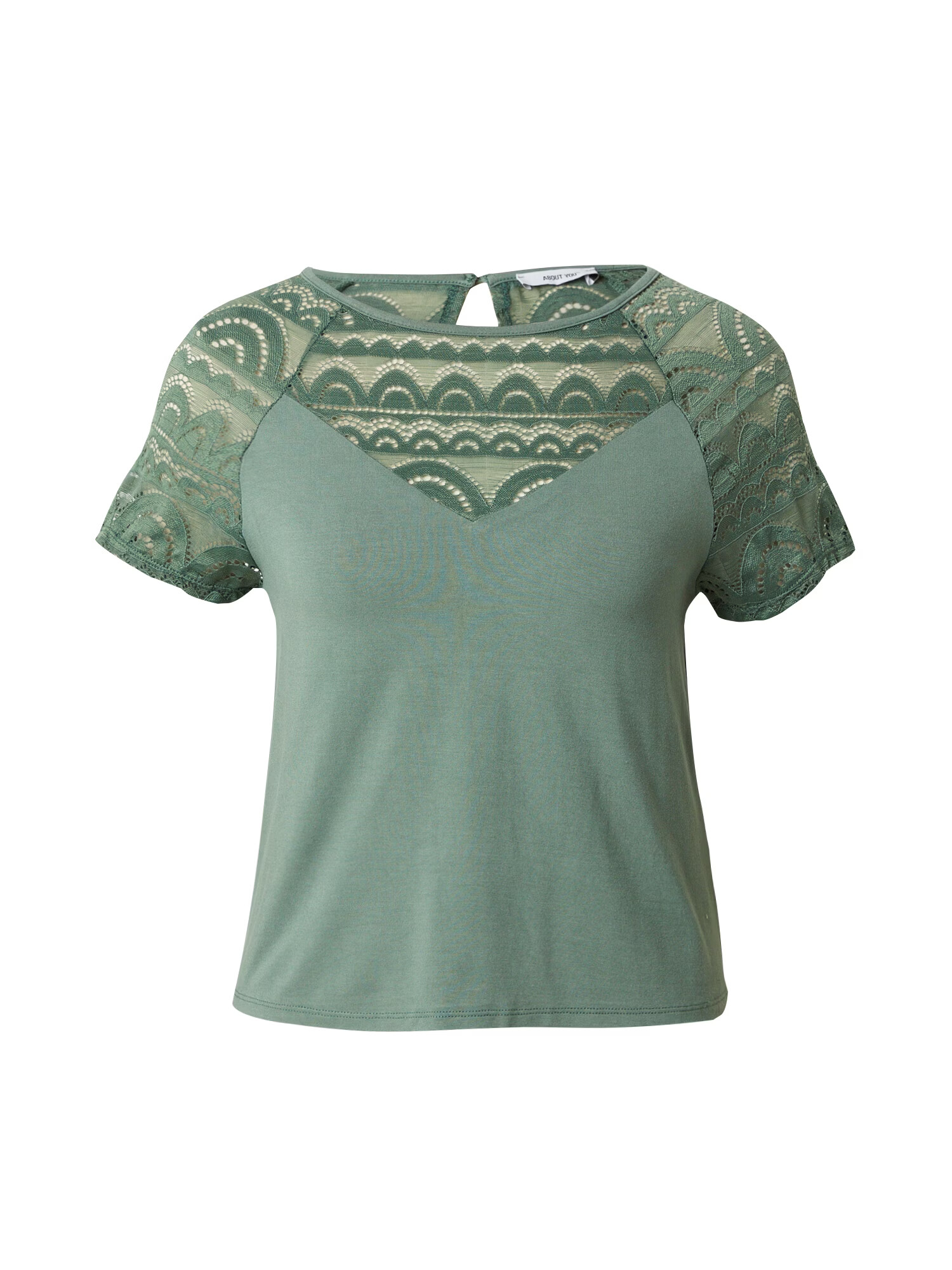 ABOUT YOU Tricou 'Frieda' verde deschis - Pled.ro