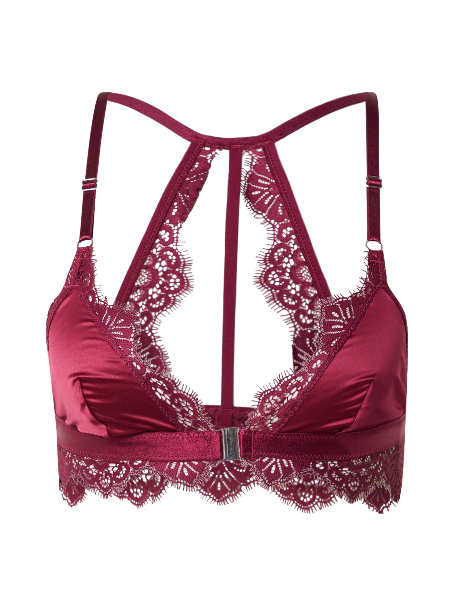 ABOUT YOU x hunkemöller Sutien 'Violet' roşu închis - Pled.ro