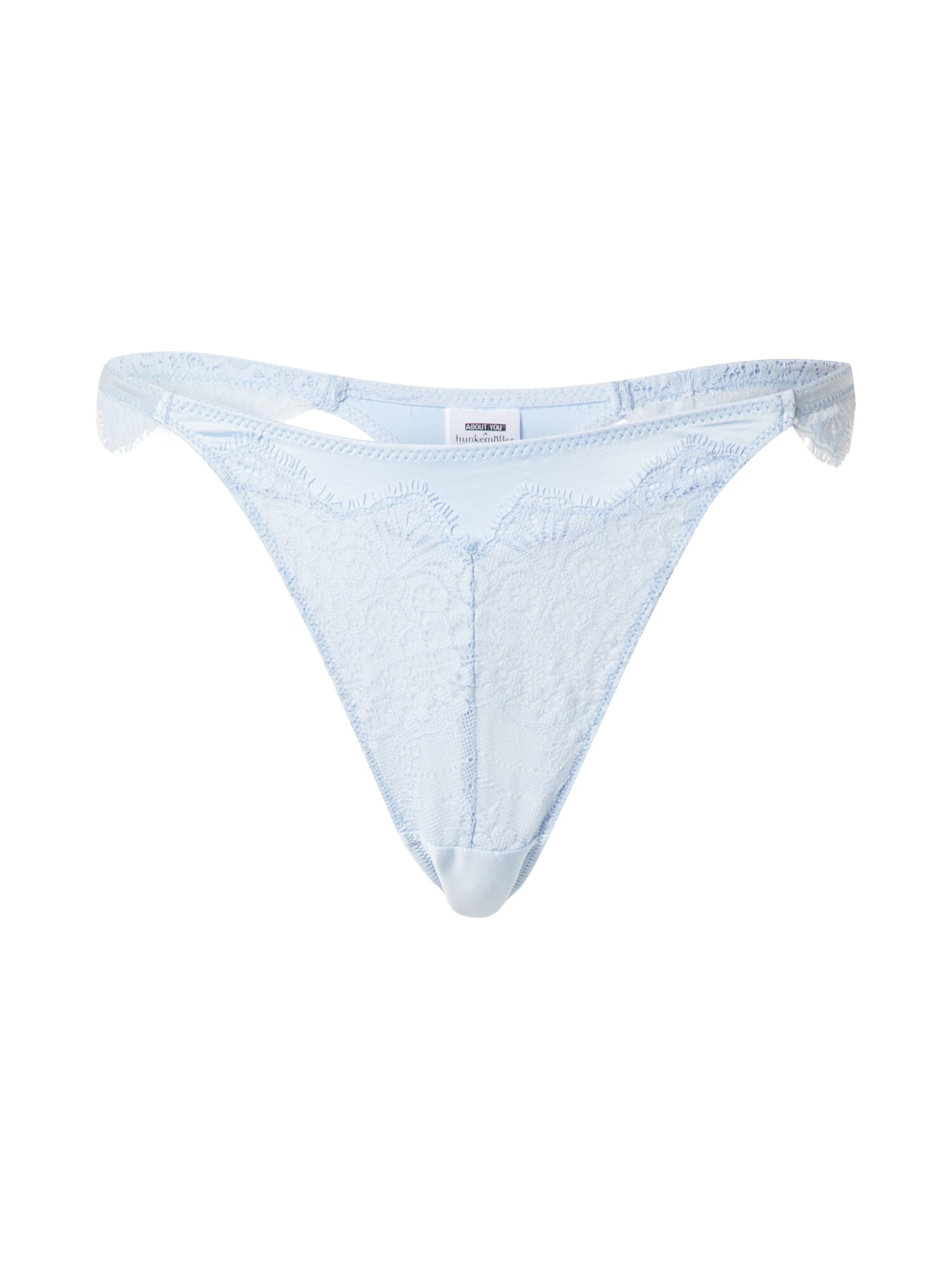 ABOUT YOU x hunkemöller Tanga 'Violet HL' albastru deschis - Pled.ro