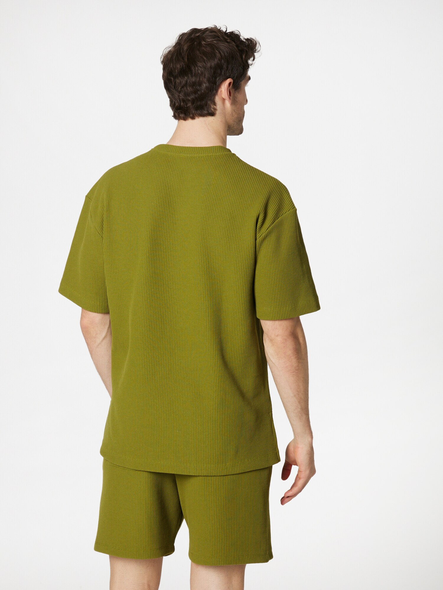 ABOUT YOU x Kevin Trapp Tricou 'Theodor' verde - Pled.ro