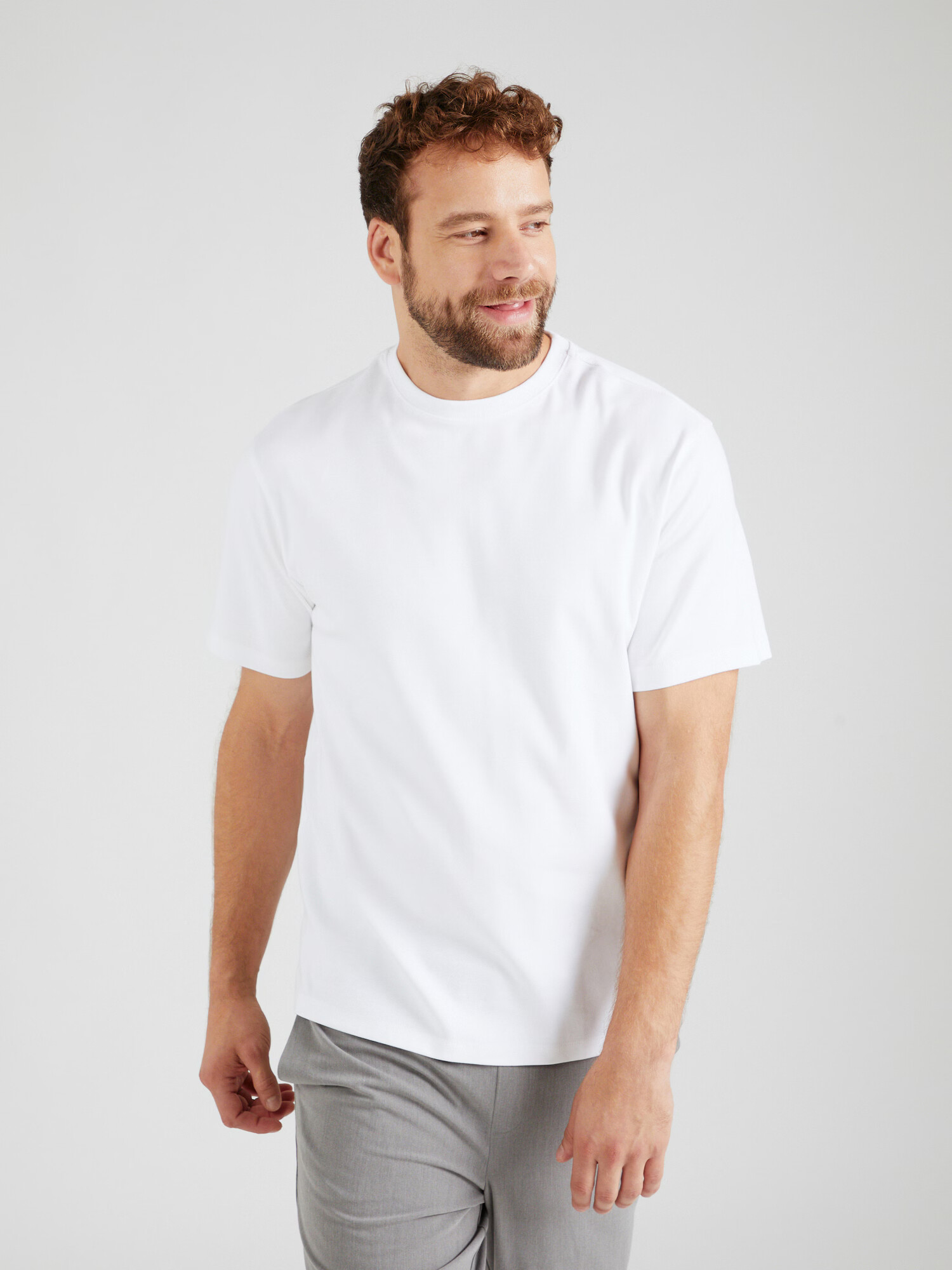 ABOUT YOU x Kevin Trapp Tricou 'Alessio' negru / alb - Pled.ro