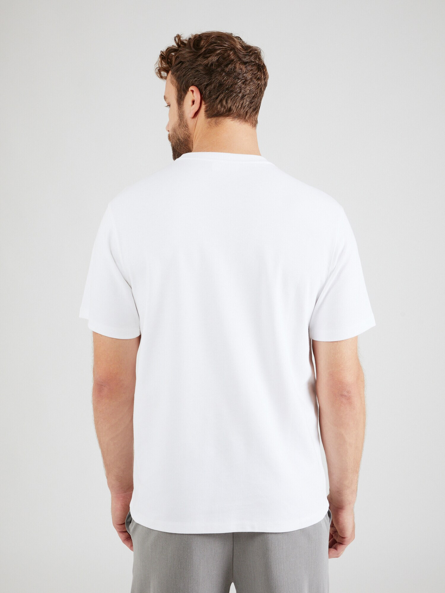 ABOUT YOU x Kevin Trapp Tricou 'Alessio' negru / alb - Pled.ro