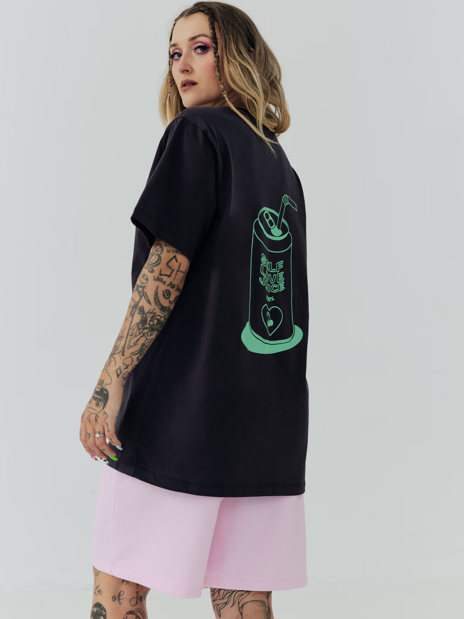 ABOUT YOU x Sharlota Tricou 'Ida' negru - Pled.ro