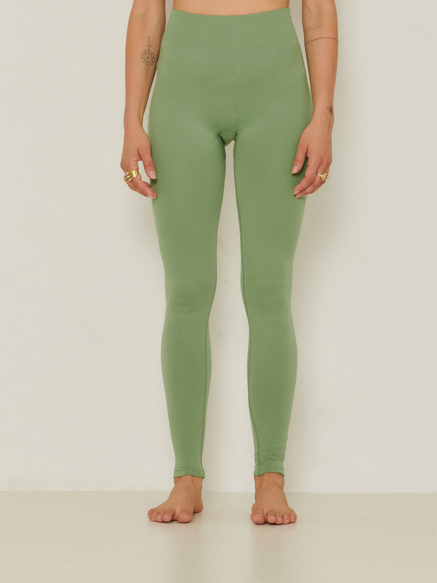 ABOUT YOU x Sofia Tsakiridou Leggings 'Lara' verde - Pled.ro