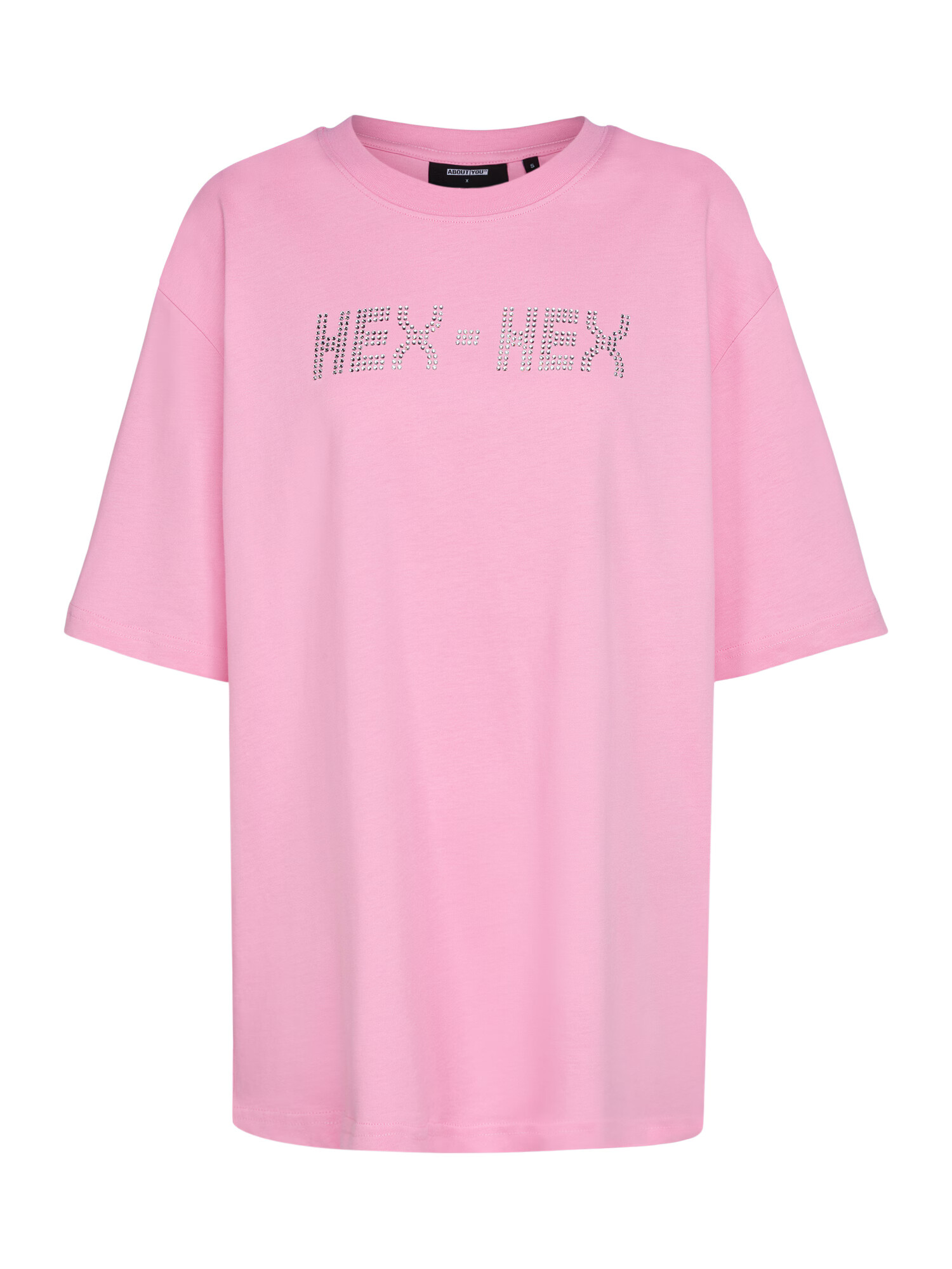 ABOUT YOU x StayKid Tricou 'Hex Hex Sparkle' roz - Pled.ro