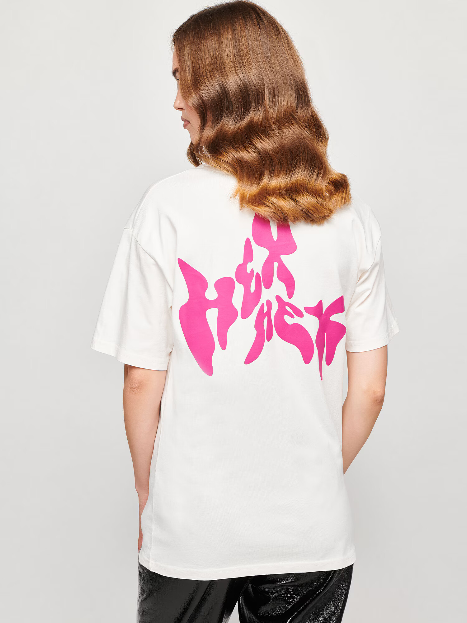 ABOUT YOU x StayKid Tricou 'PEACE' alb - Pled.ro