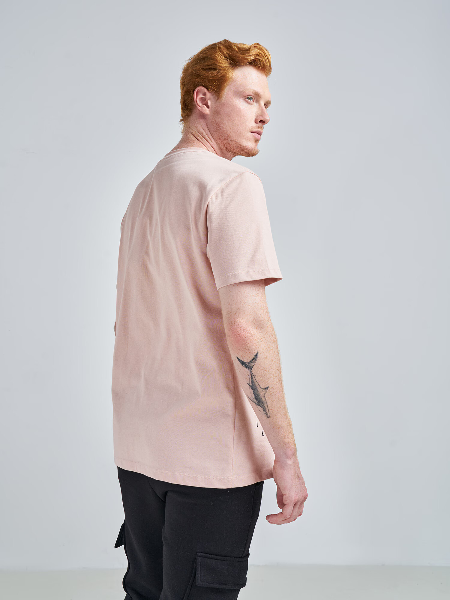 ABOUT YOU x Swalina&Linus Tricou 'Liam' rosé - Pled.ro