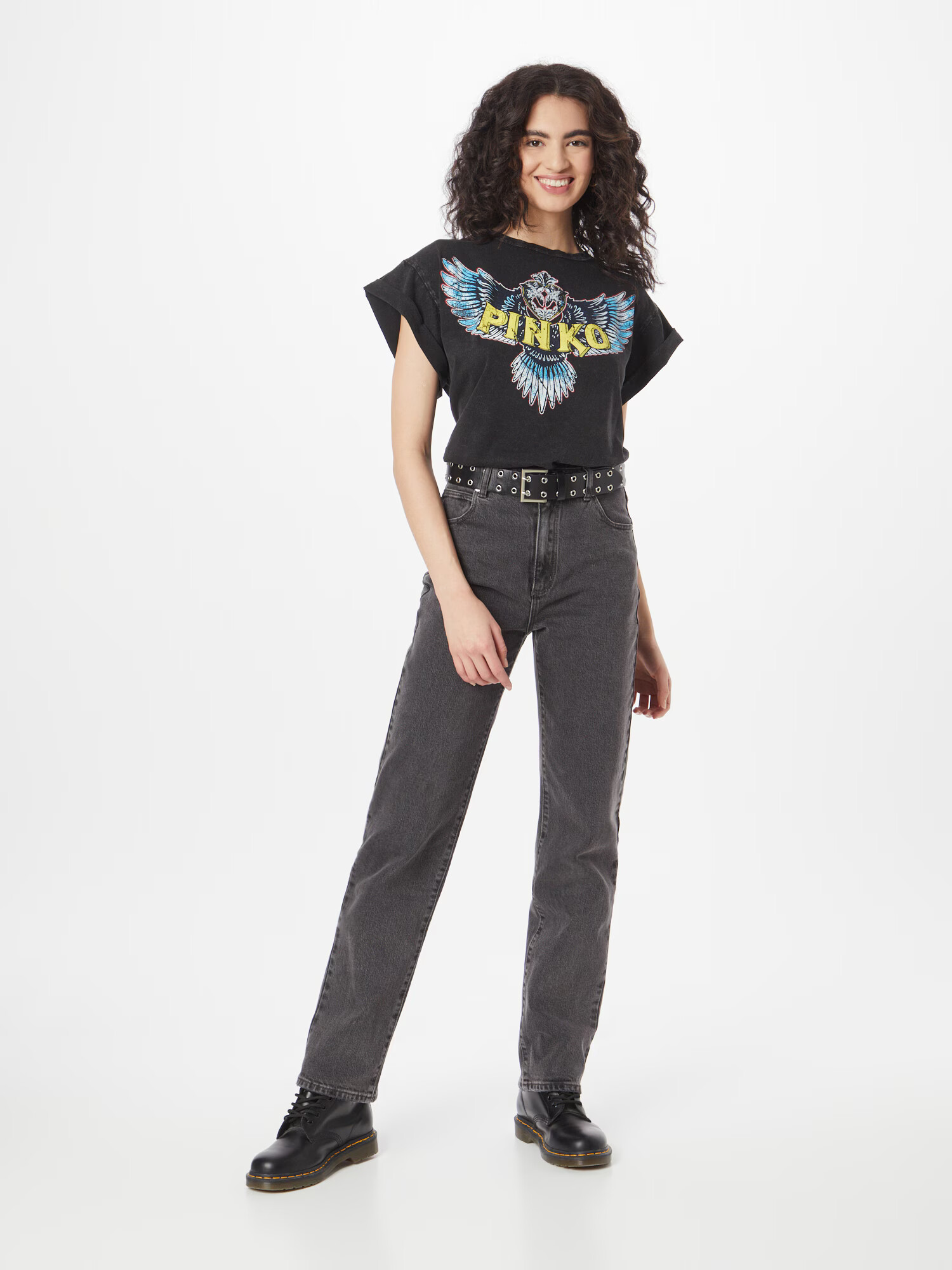 Abrand Jeans 'JANET' negru denim - Pled.ro