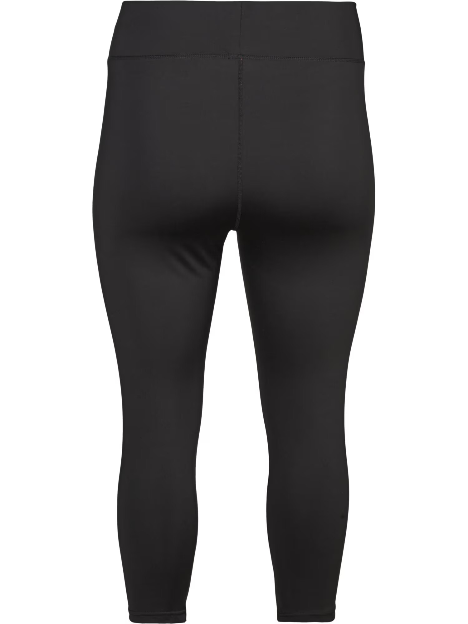 Active by Zizzi Pantaloni sport 'Abasic' negru / alb - Pled.ro