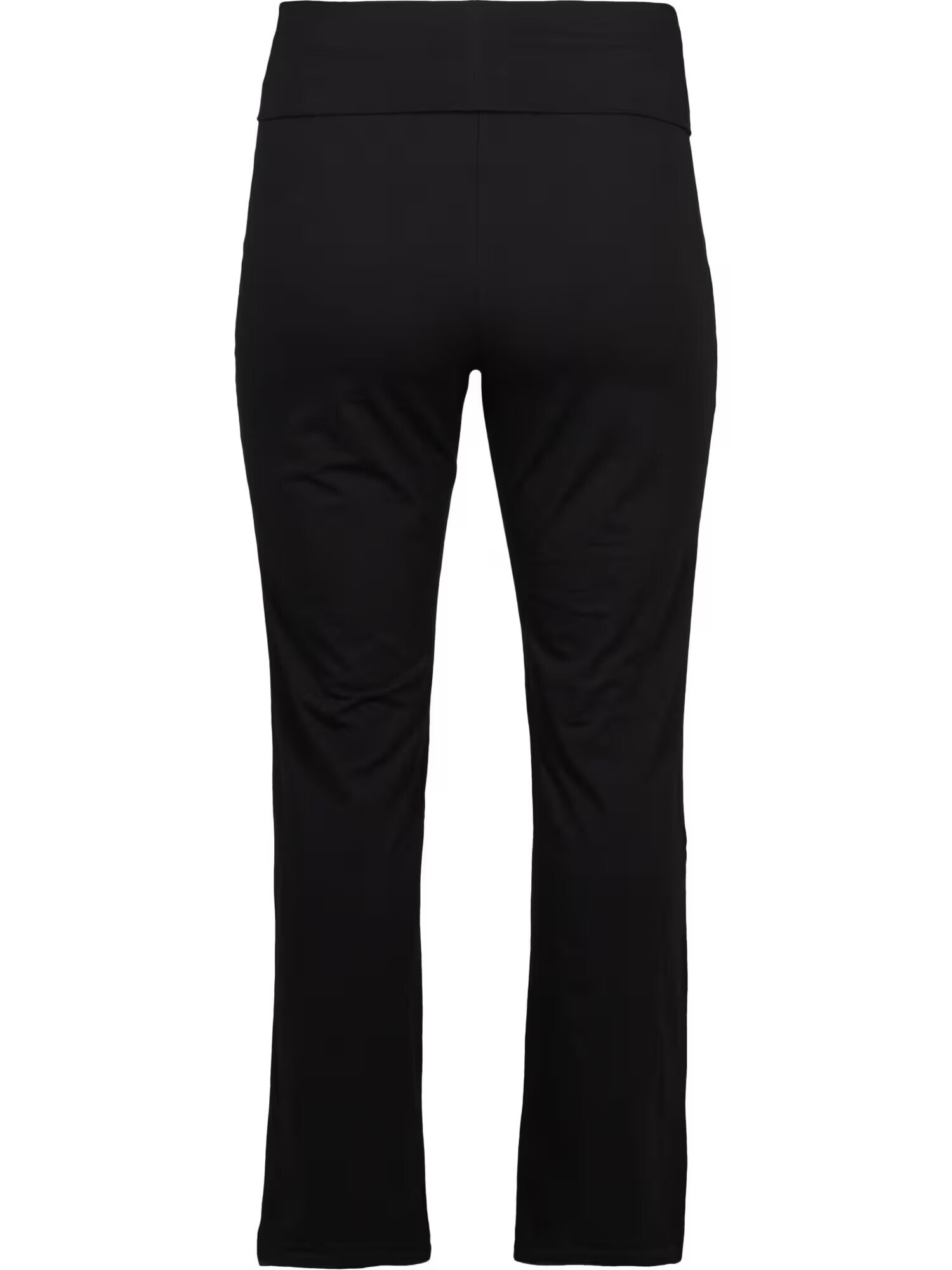 Active by Zizzi Pantaloni sport 'Abasic' negru / alb - Pled.ro