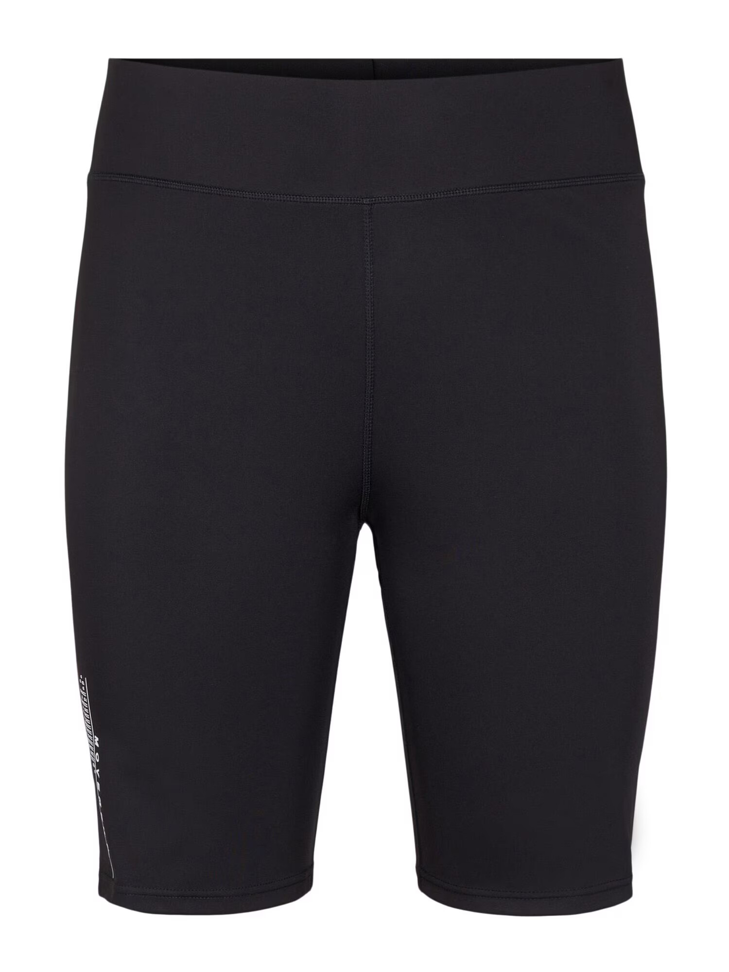 Active by Zizzi Pantaloni sport 'ANNY' negru / alb - Pled.ro