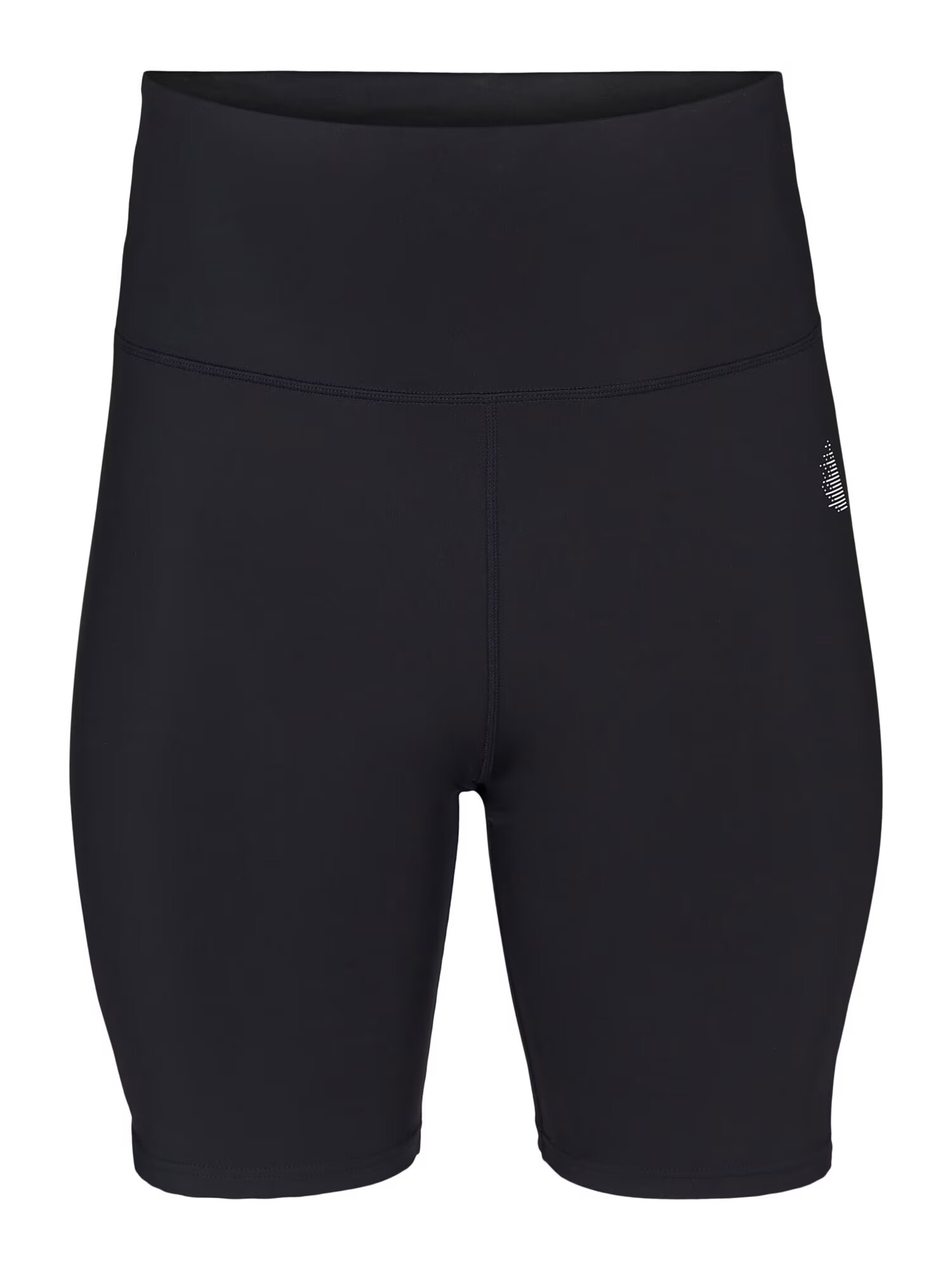 Active by Zizzi Pantaloni sport 'ASUS' negru / alb - Pled.ro