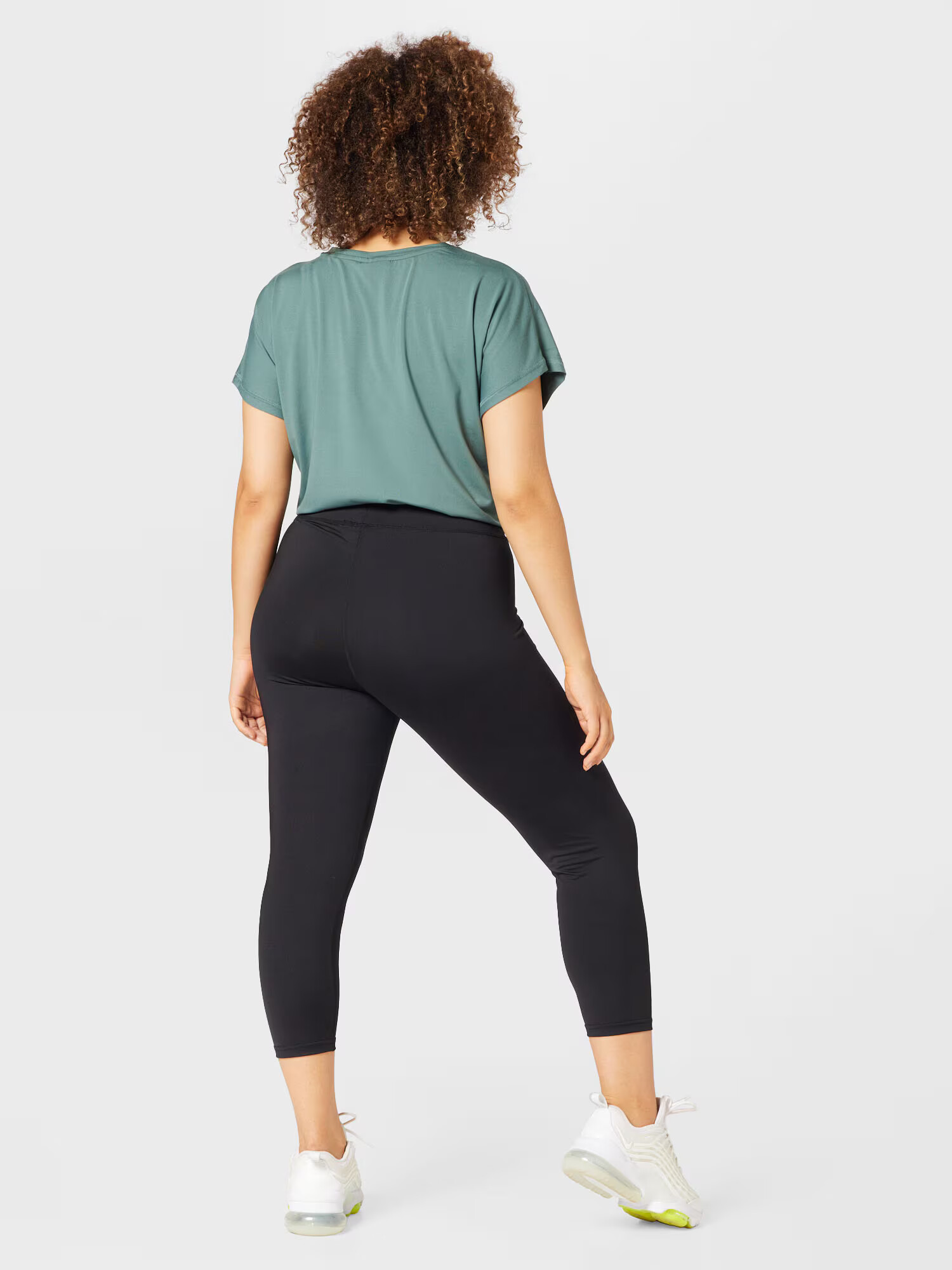 Active by Zizzi Pantaloni sport nisipiu / negru - Pled.ro