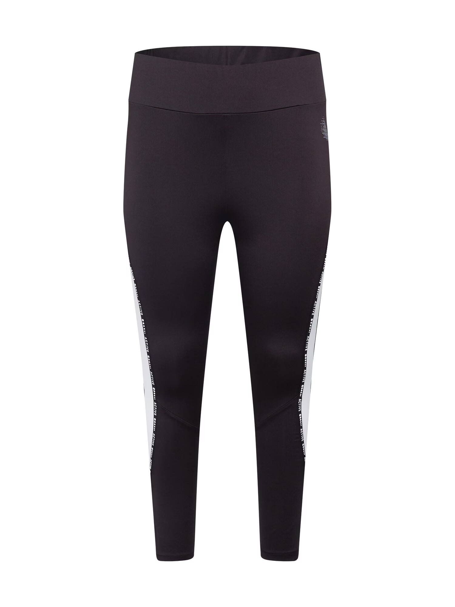 Active by Zizzi Pantaloni sport 'Selena' negru / alb - Pled.ro