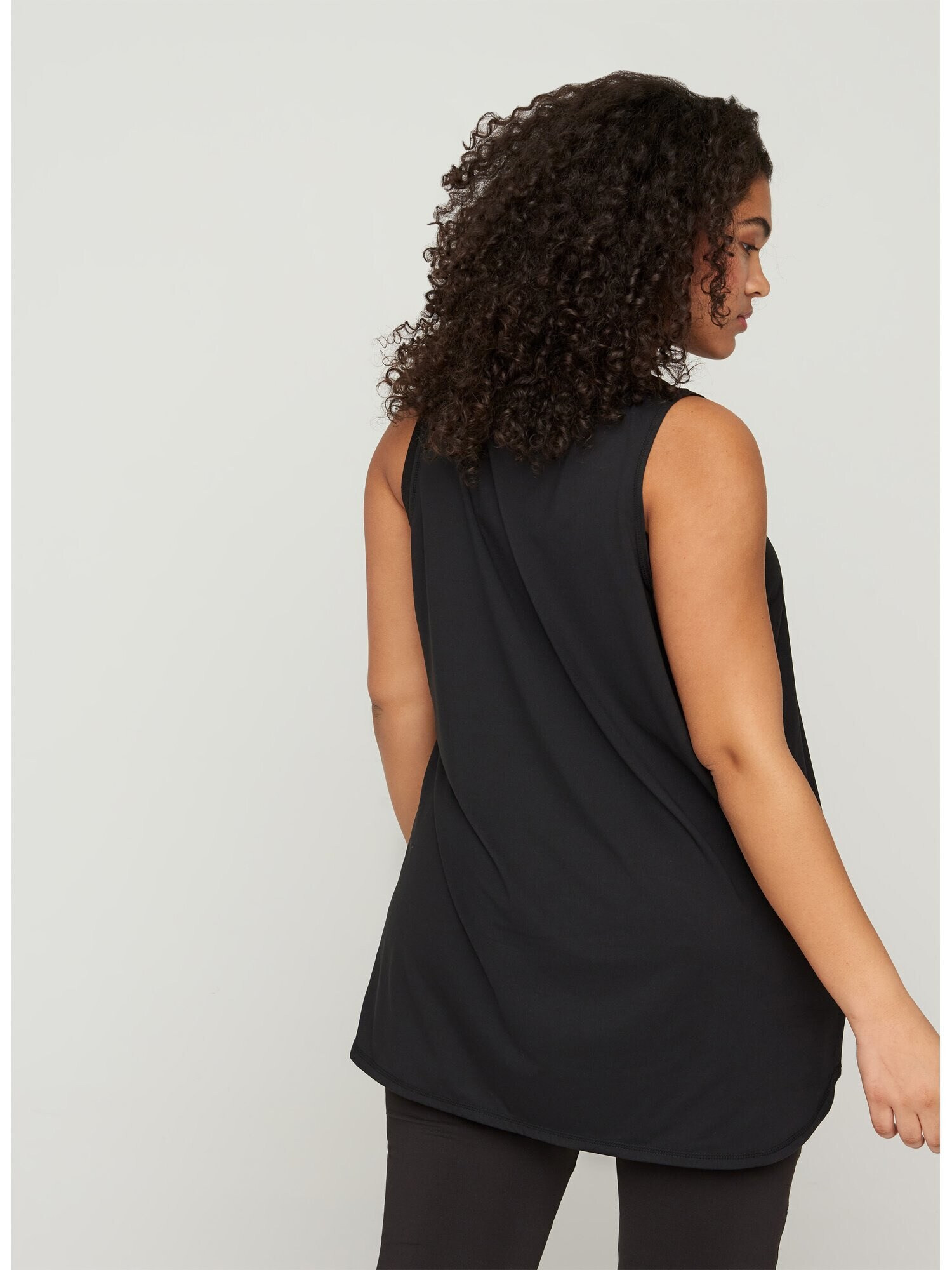 Active by Zizzi Sport top 'Abasic' negru - Pled.ro