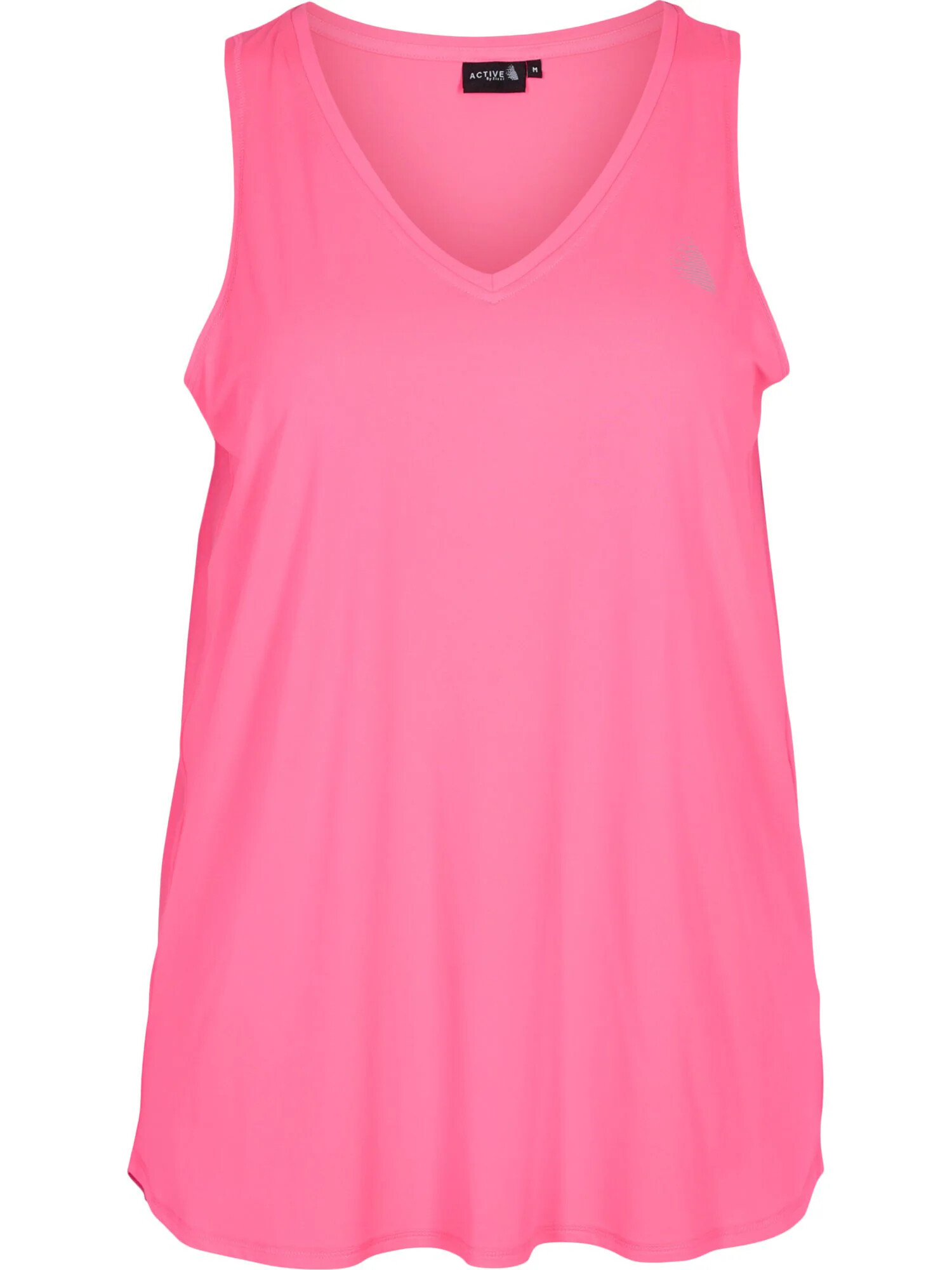 Active by Zizzi Sport top 'ABASIC' roz neon - Pled.ro