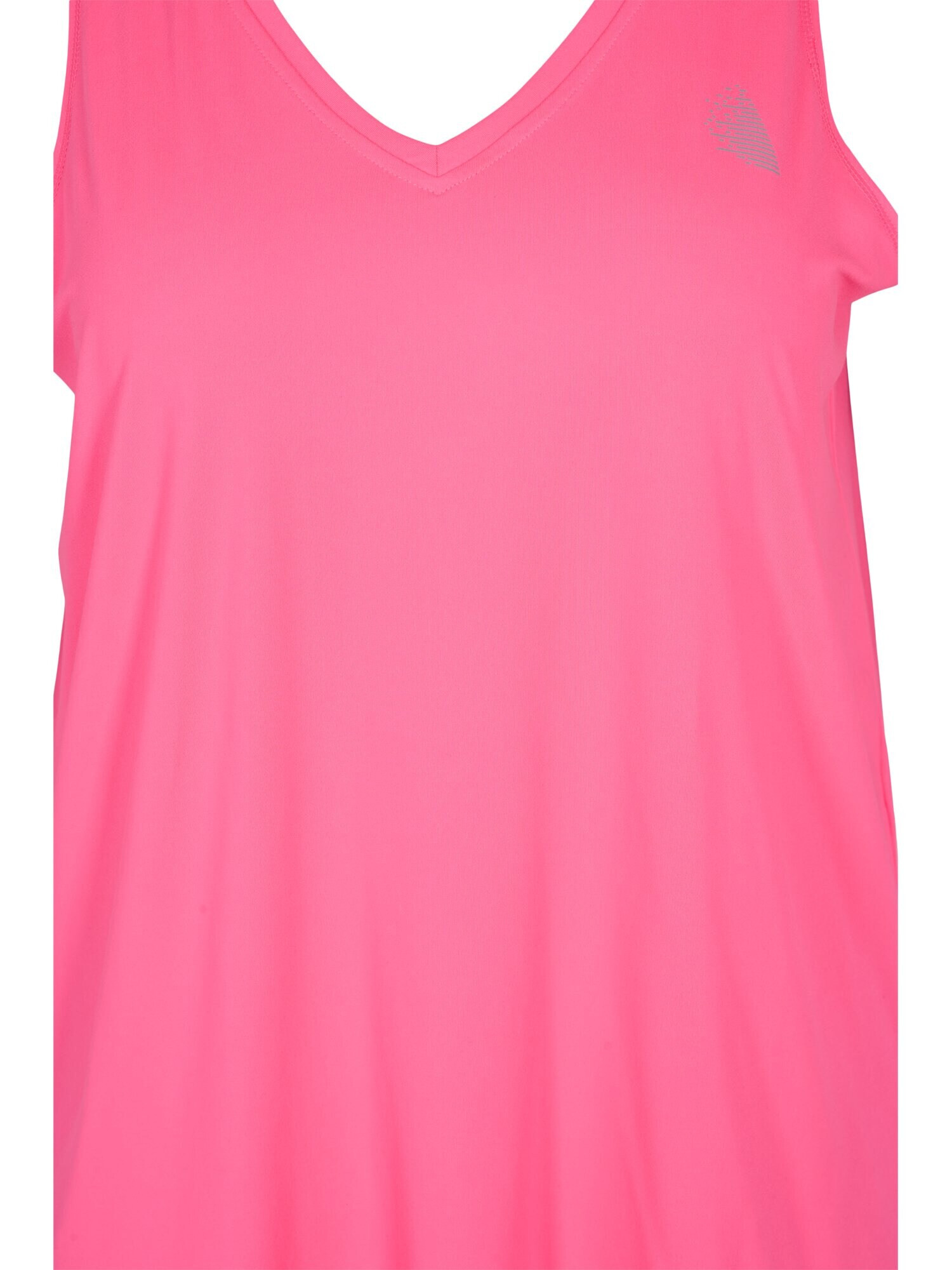 Active by Zizzi Sport top 'ABASIC' roz neon - Pled.ro