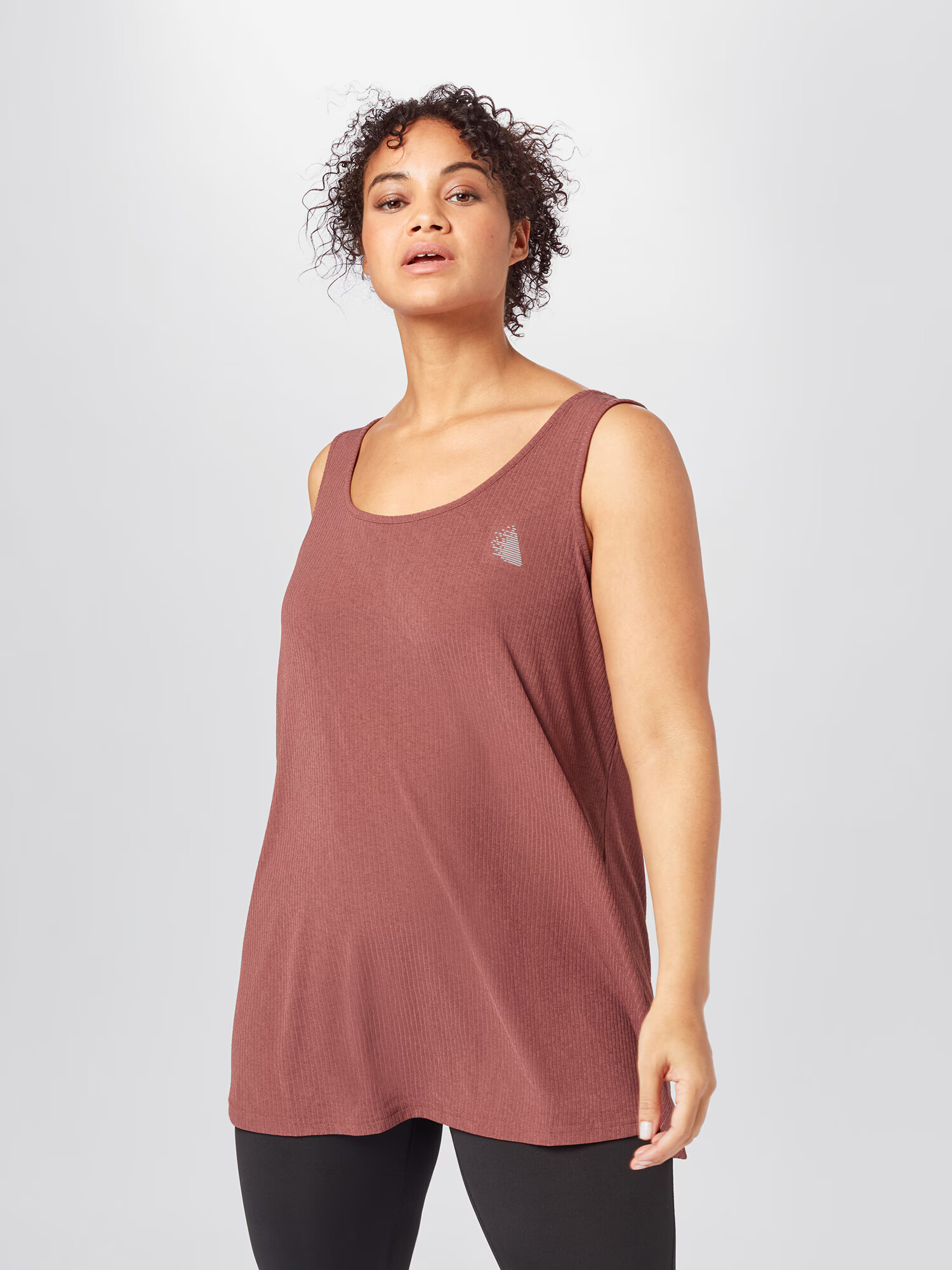 Active by Zizzi Sport top 'Nadia' maro ruginiu - Pled.ro