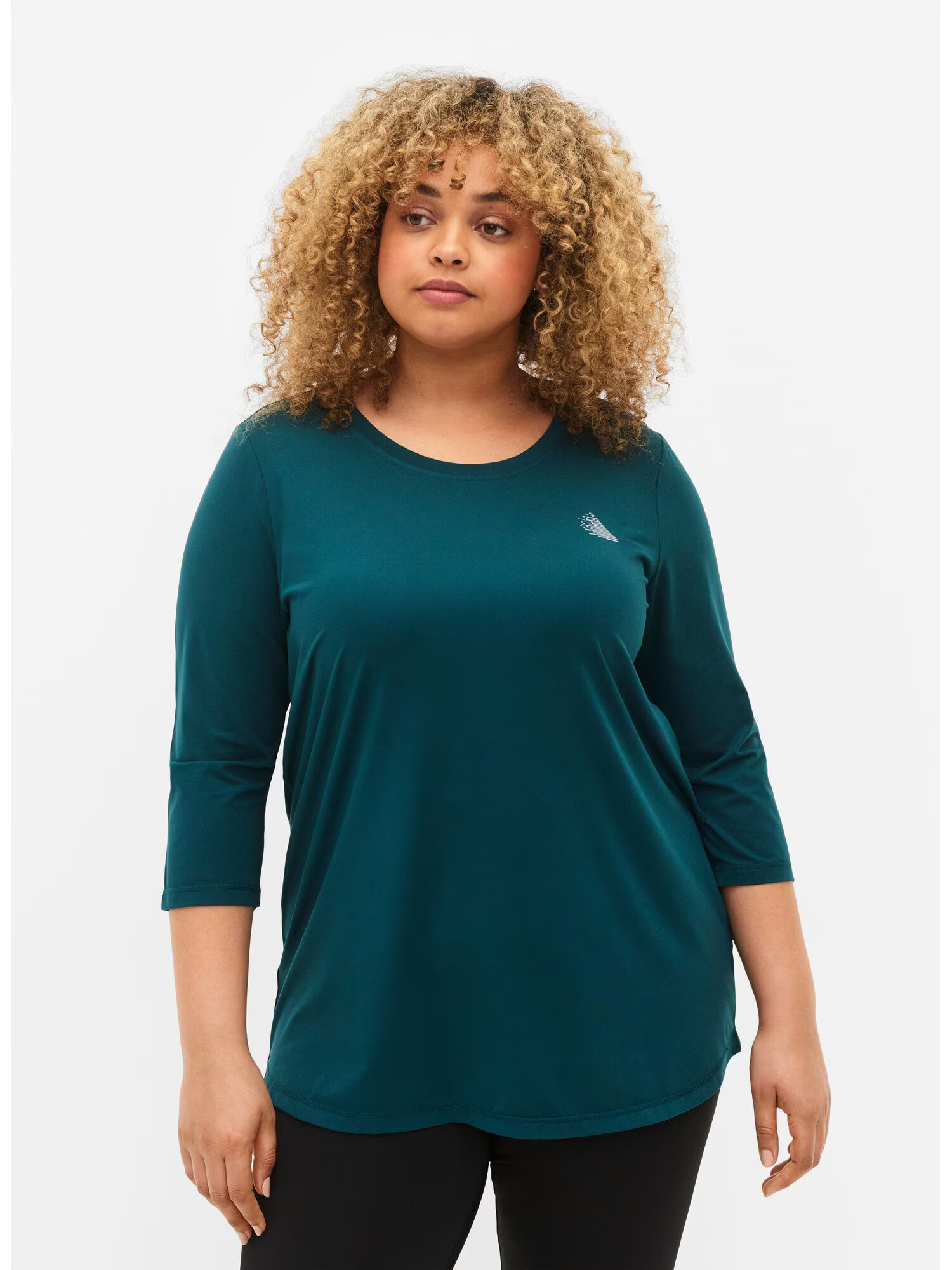 Active by Zizzi Tricou 'ABASIC ONE' verde - Pled.ro