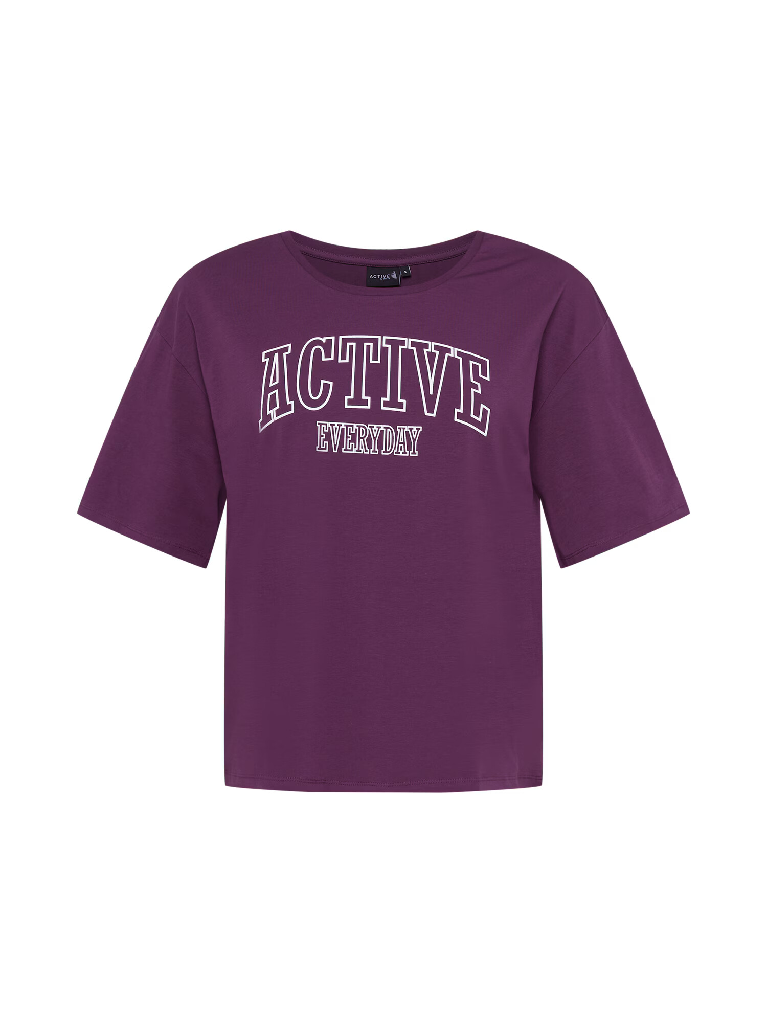 Active by Zizzi Tricou funcțional 'ANING' mov vânătă / alb - Pled.ro