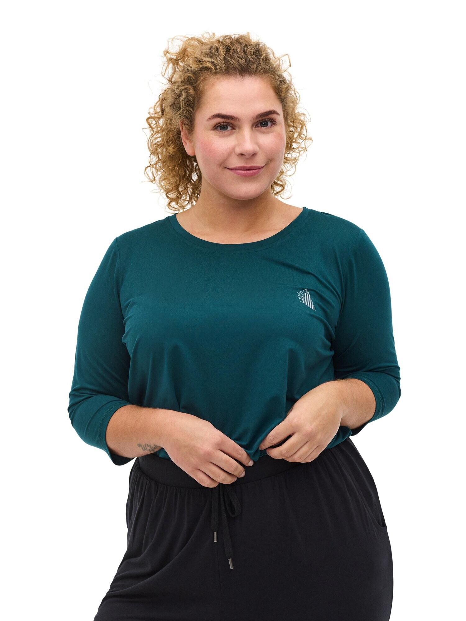 Active by Zizzi Tricou funcțional verde smarald - Pled.ro