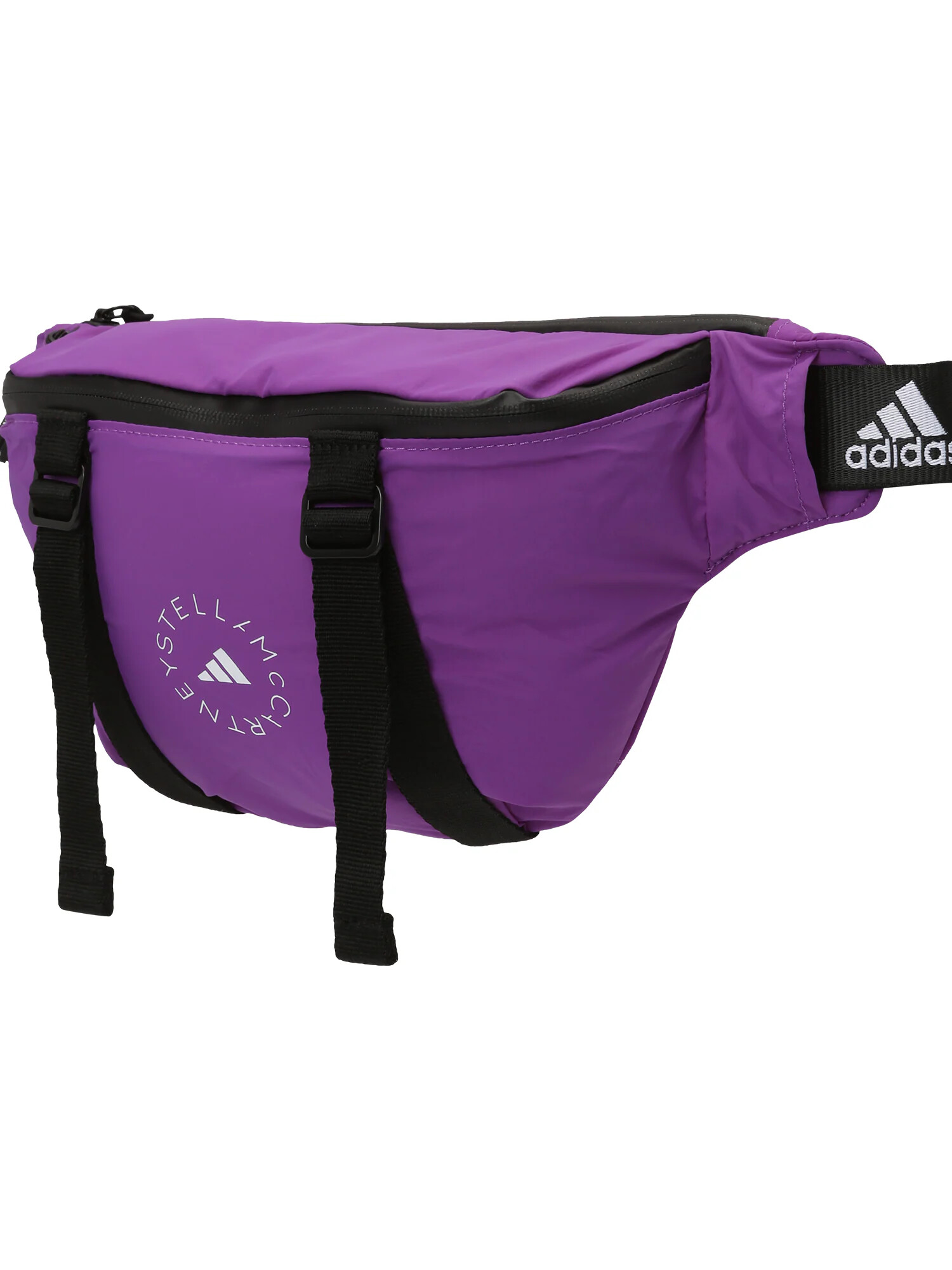 ADIDAS BY STELLA MCCARTNEY Borsetă sport 'Convertible Bumbag' mov închis / negru / alb - Pled.ro