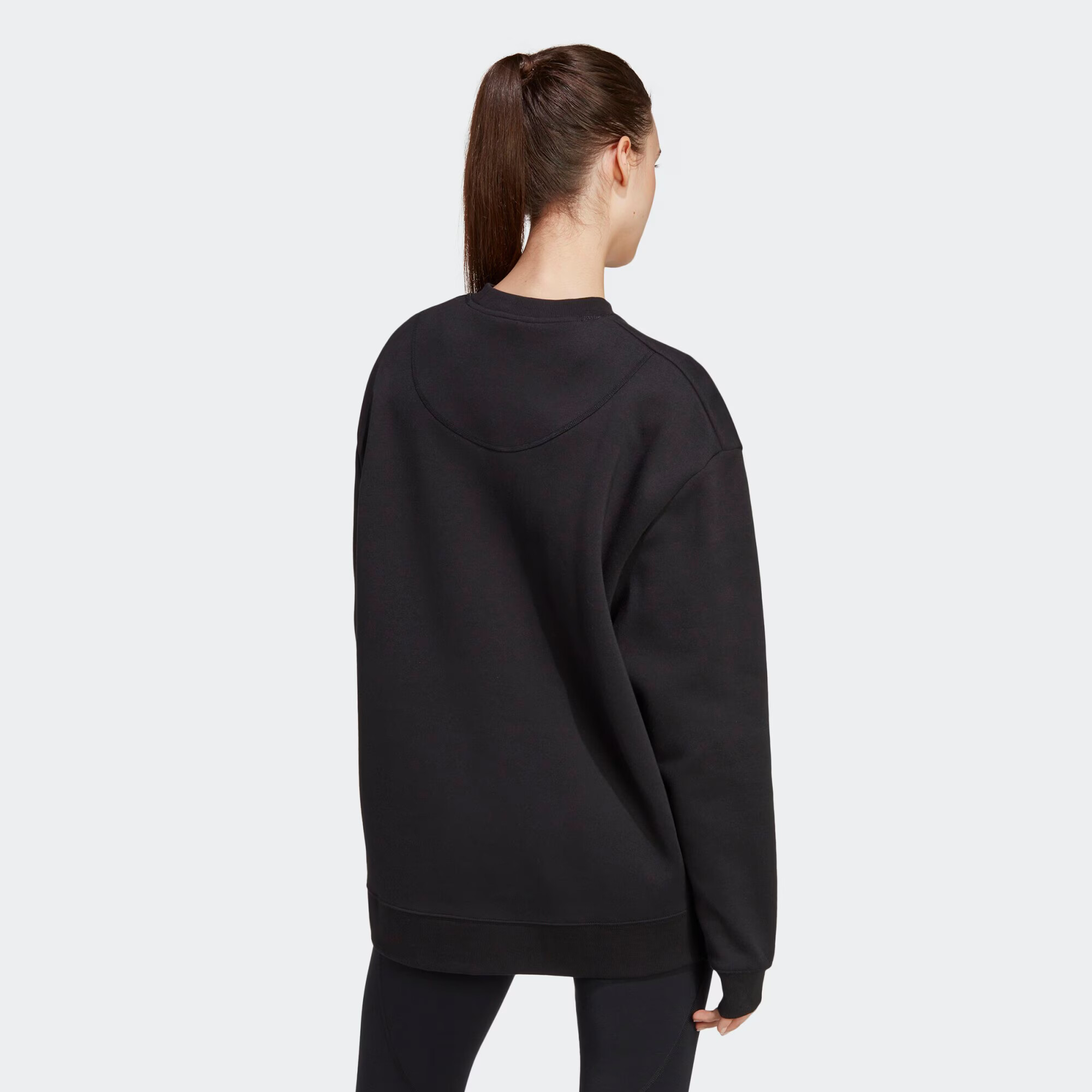 ADIDAS BY STELLA MCCARTNEY Hanorac sport negru / alb - Pled.ro