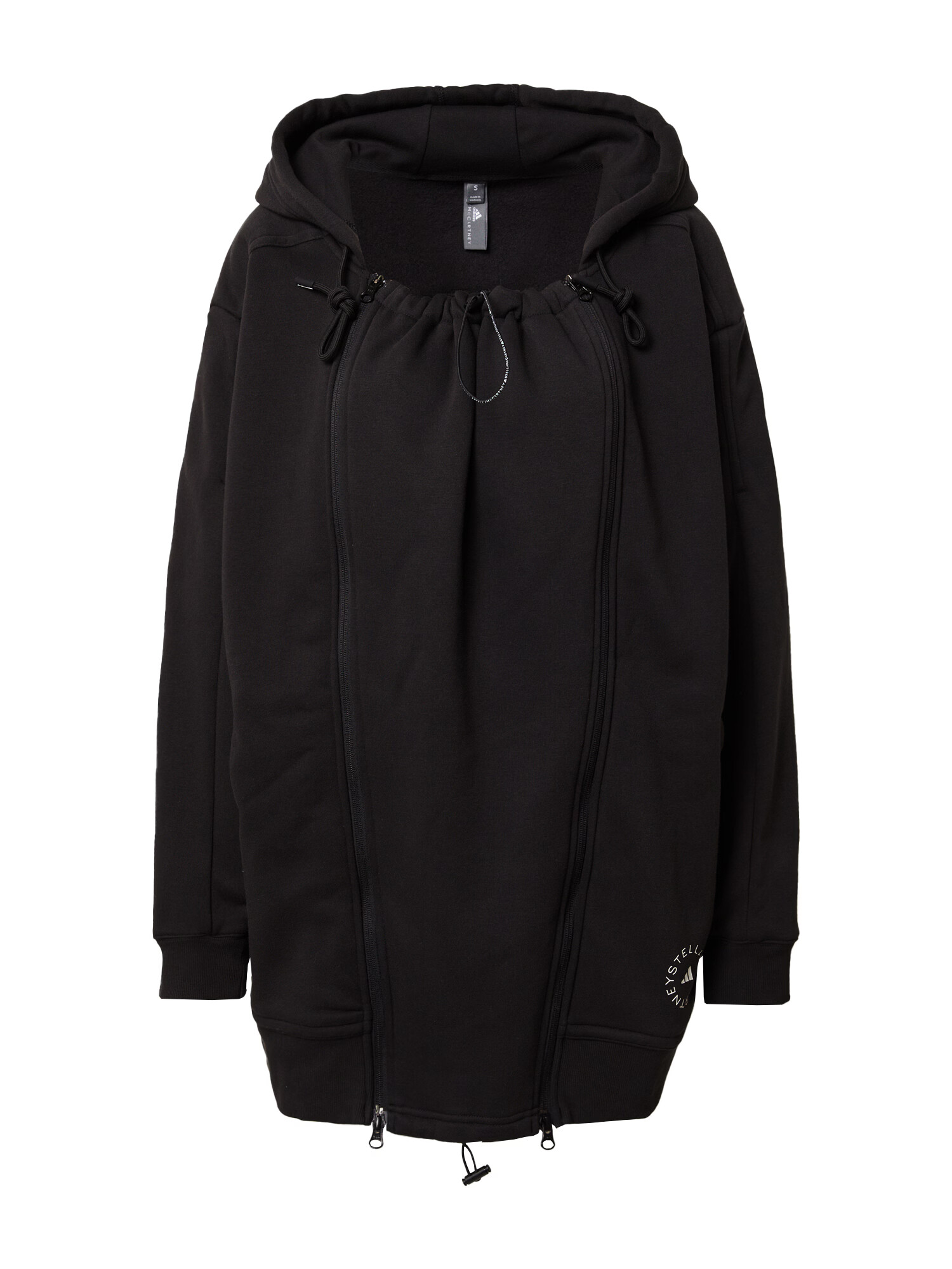 ADIDAS BY STELLA MCCARTNEY Jachetă fleece funcțională 'Truestrength 3-In-1' negru / alb - Pled.ro