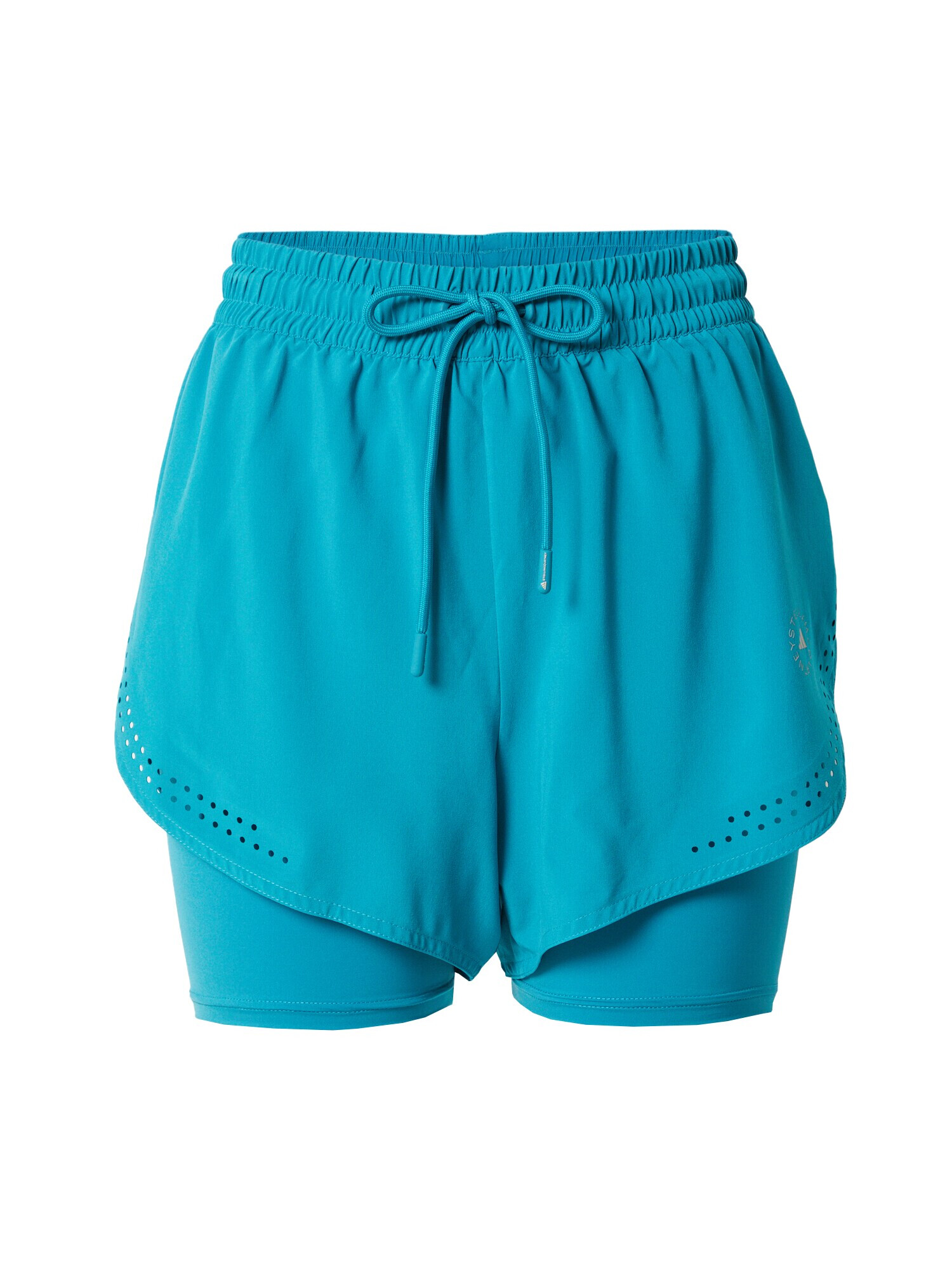 ADIDAS BY STELLA MCCARTNEY Pantaloni sport 'Truepurpose 2-In-1' cyan / gri - Pled.ro