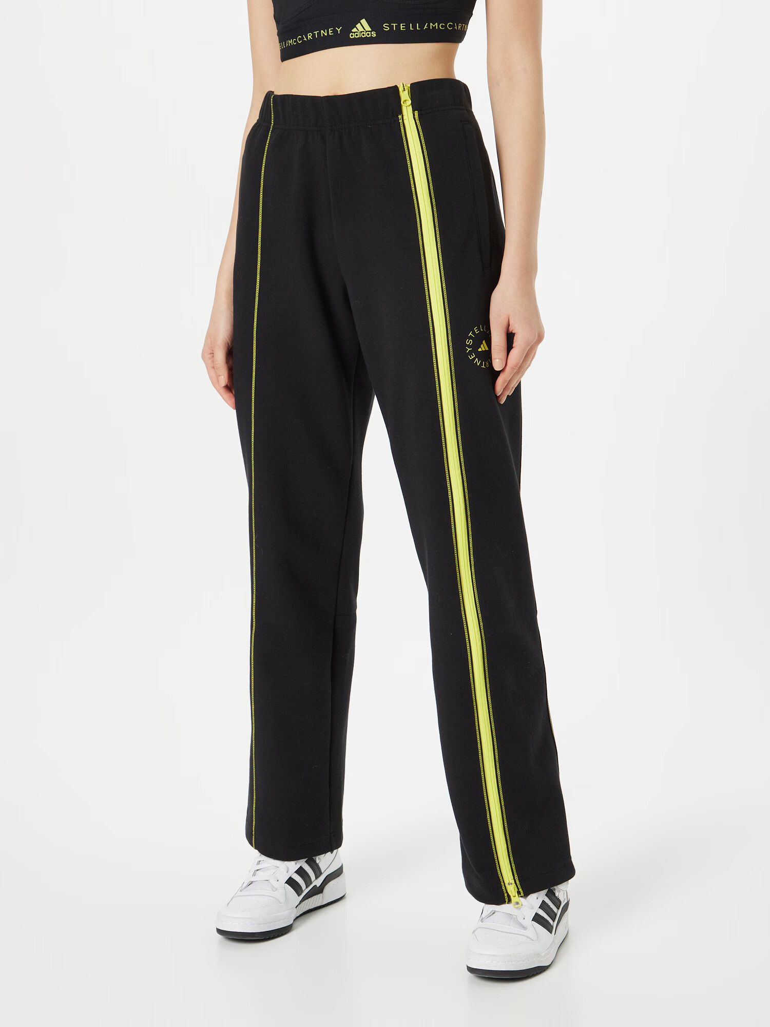 ADIDAS BY STELLA MCCARTNEY Pantaloni sport galben / negru - Pled.ro