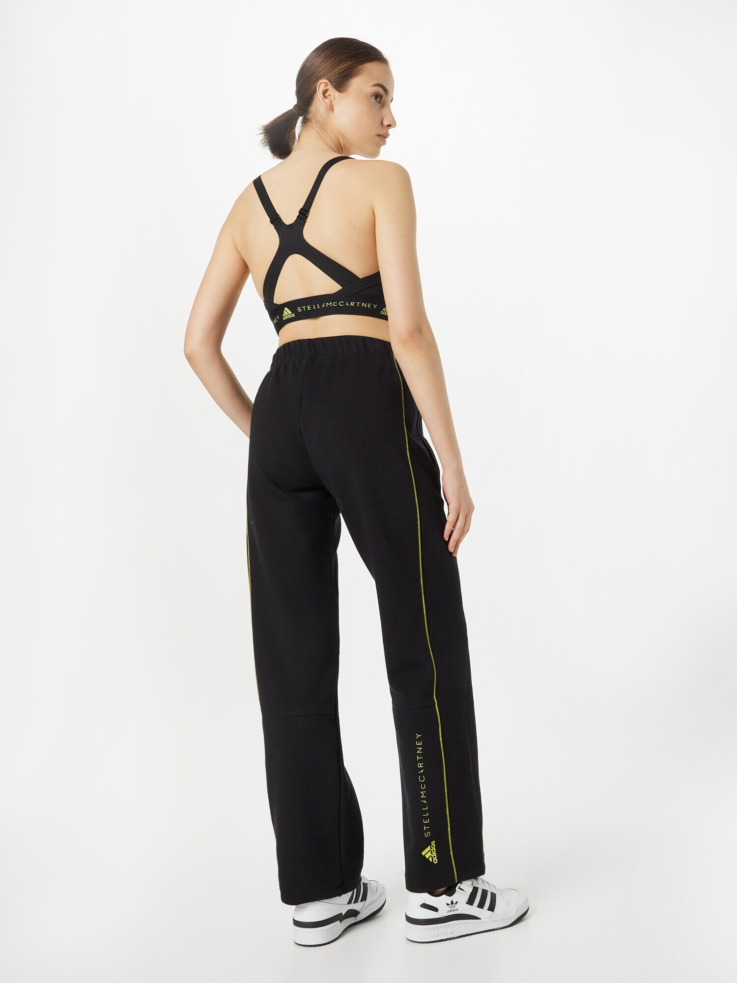 ADIDAS BY STELLA MCCARTNEY Pantaloni sport galben / negru - Pled.ro