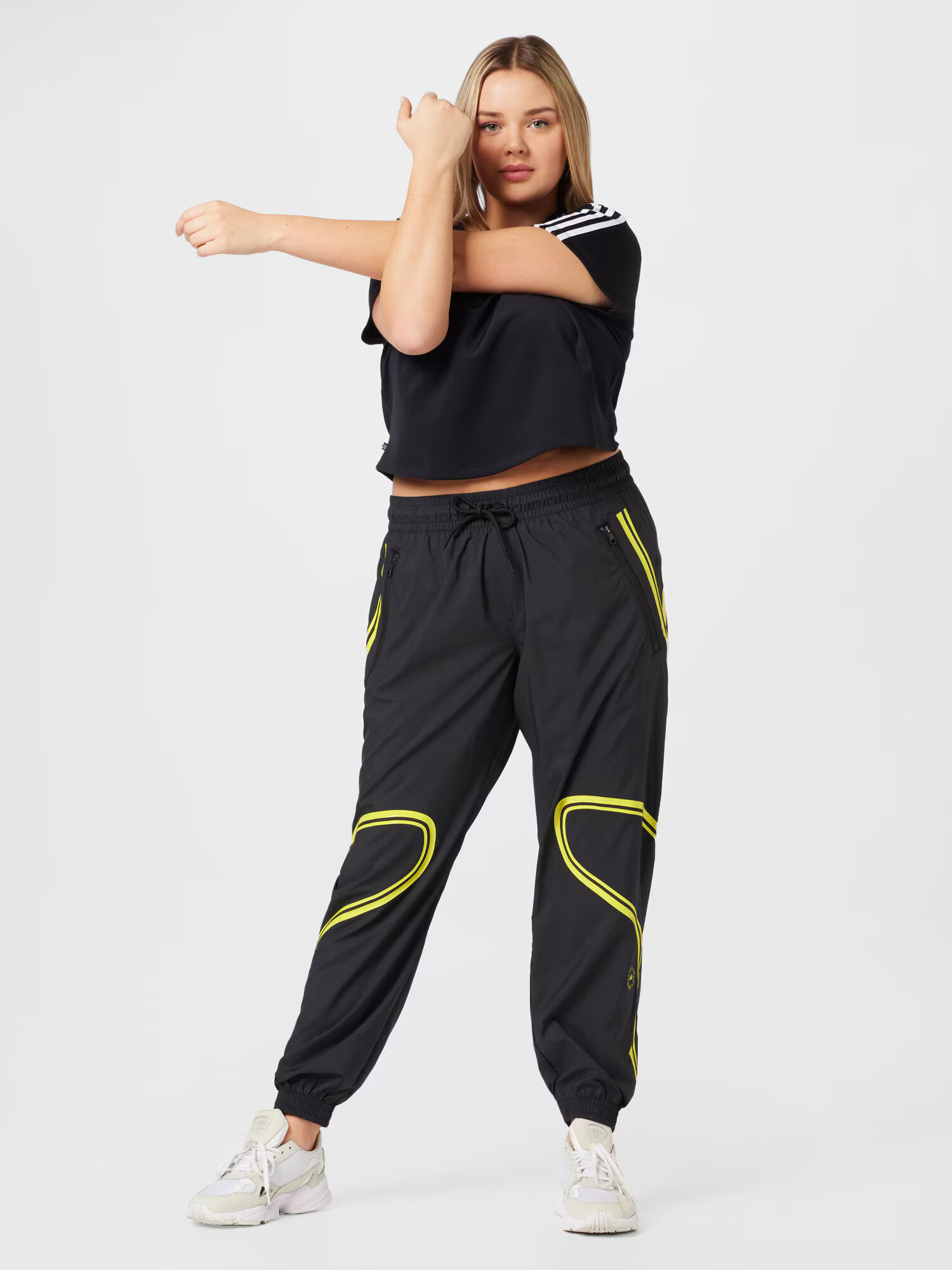 ADIDAS BY STELLA MCCARTNEY Pantaloni sport 'Truepace ' galben / negru - Pled.ro