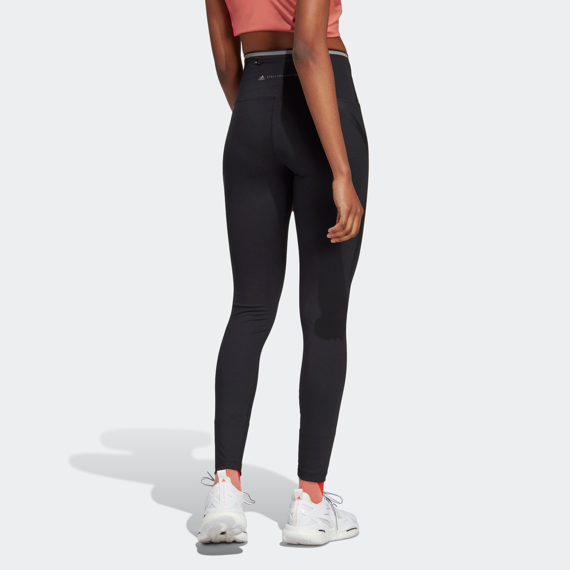 ADIDAS BY STELLA MCCARTNEY Pantaloni sport 'Truepace ' gri / negru / alb - Pled.ro