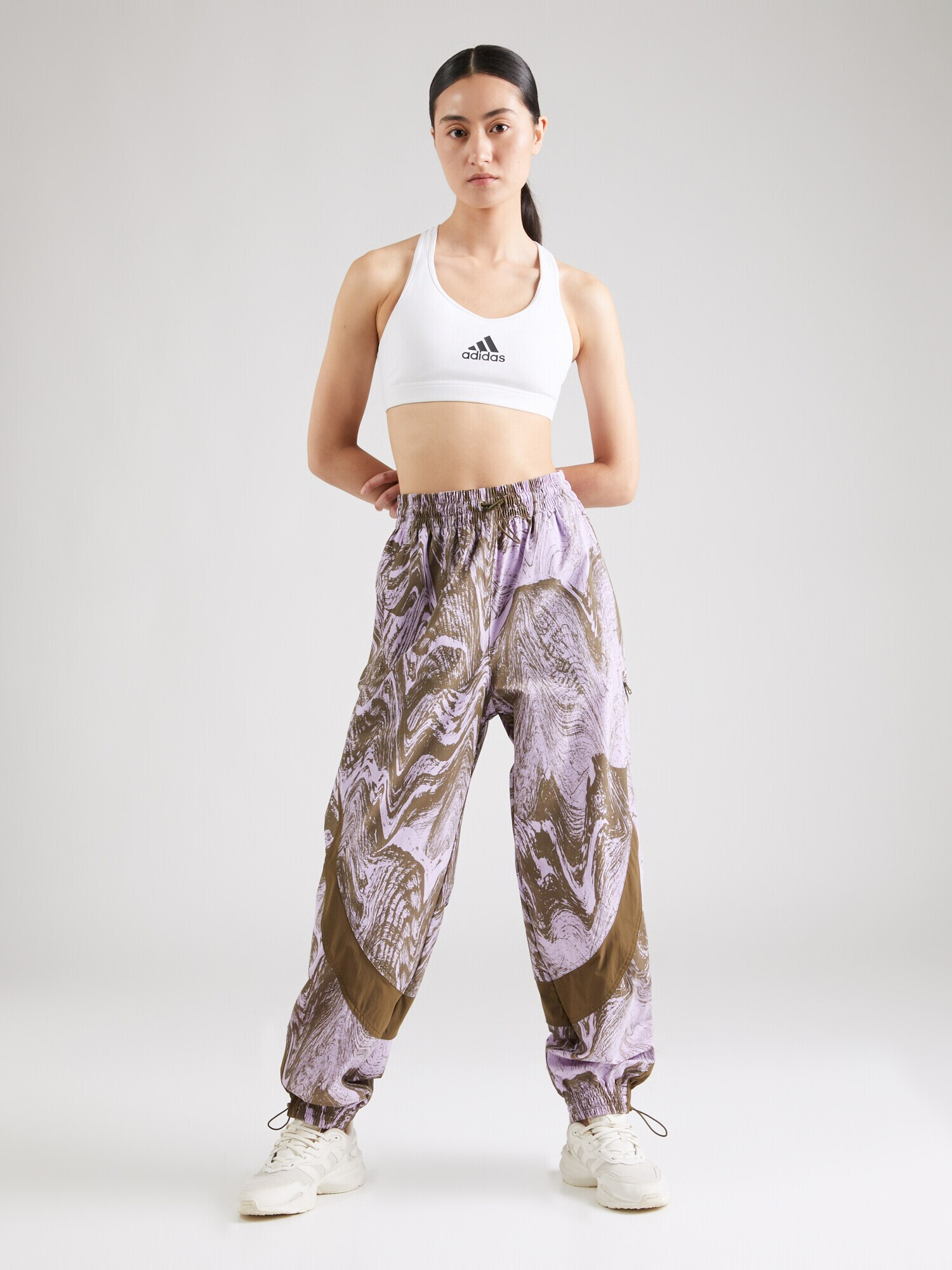 ADIDAS BY STELLA MCCARTNEY Pantaloni sport 'Truecasuals ' maro / lila - Pled.ro