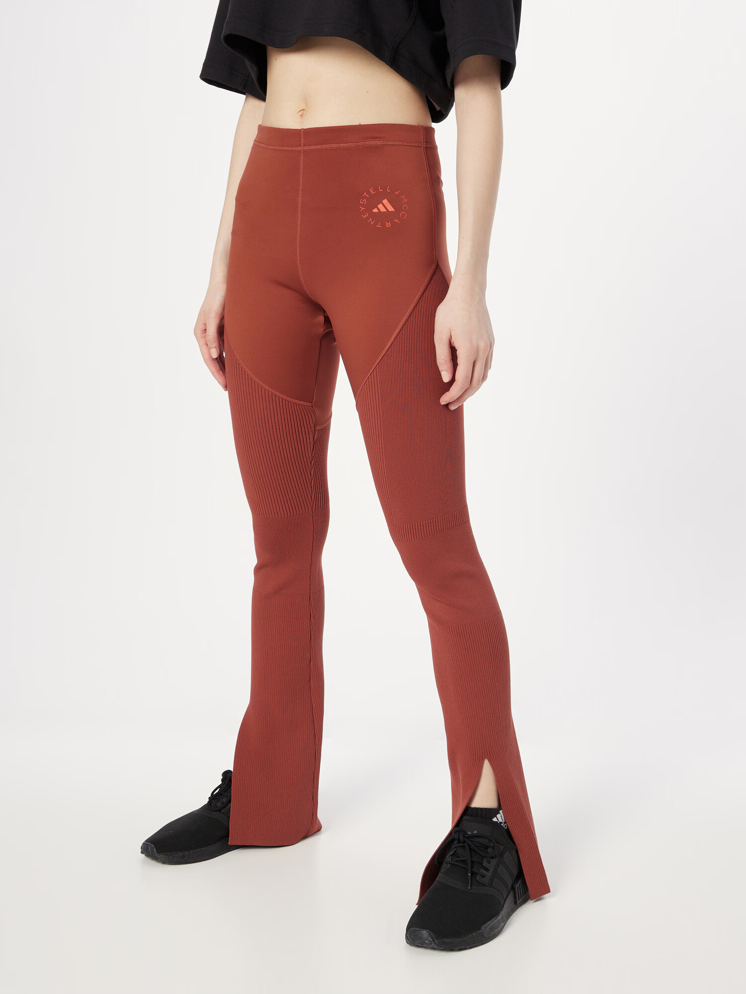 ADIDAS BY STELLA MCCARTNEY Pantaloni sport 'Truestrength ' maro ruginiu - Pled.ro