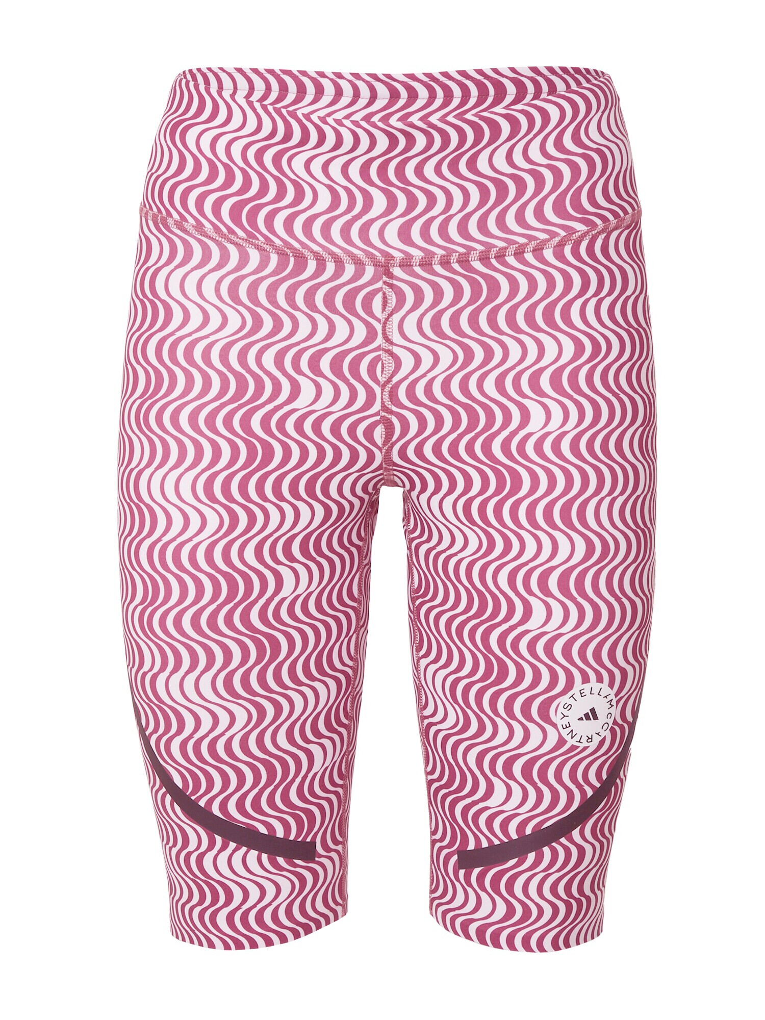 ADIDAS BY STELLA MCCARTNEY Pantaloni sport 'Truepurpose Printed Cycling' mov mură / roșu-violet / alb - Pled.ro