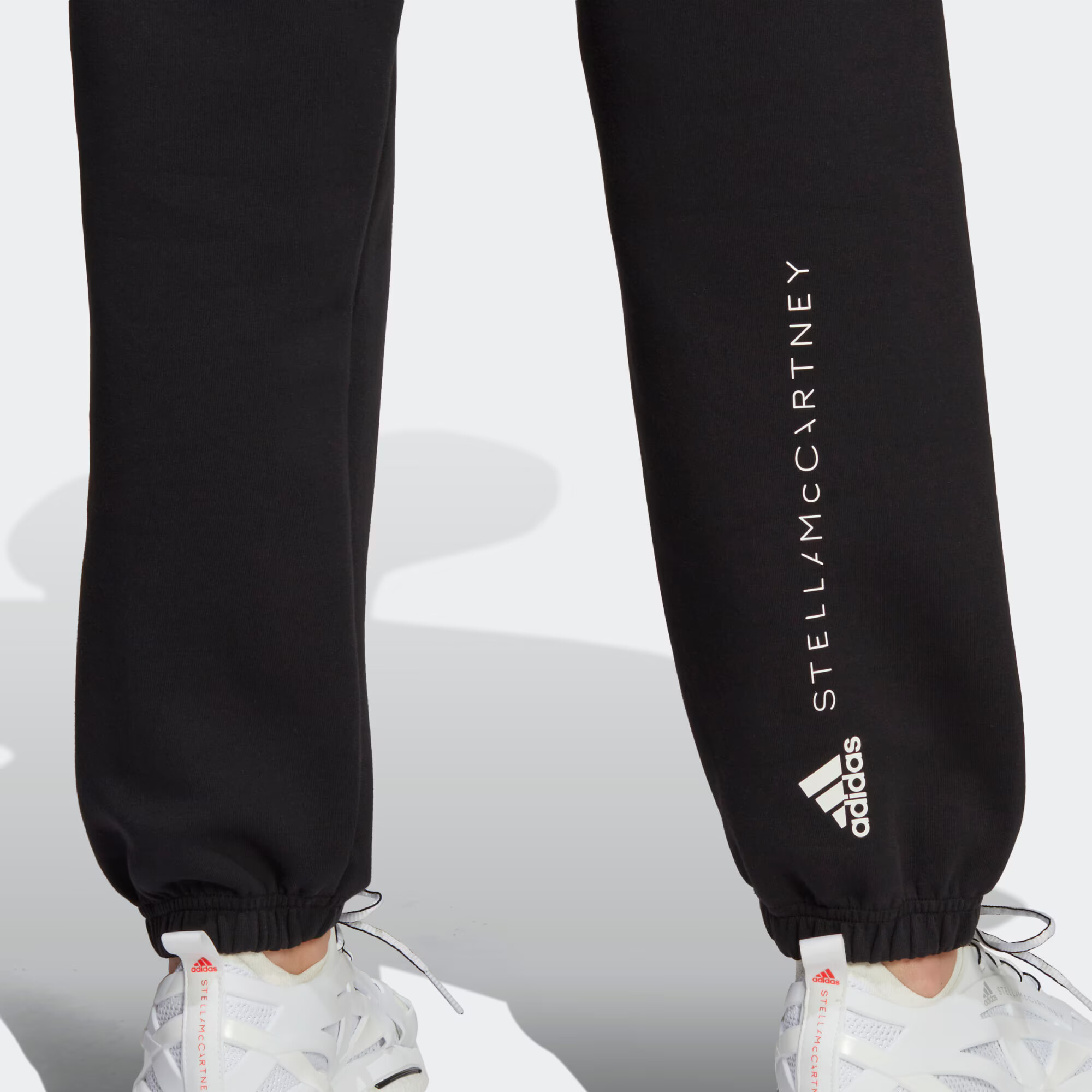 ADIDAS BY STELLA MCCARTNEY Pantaloni sport negru / alb - Pled.ro