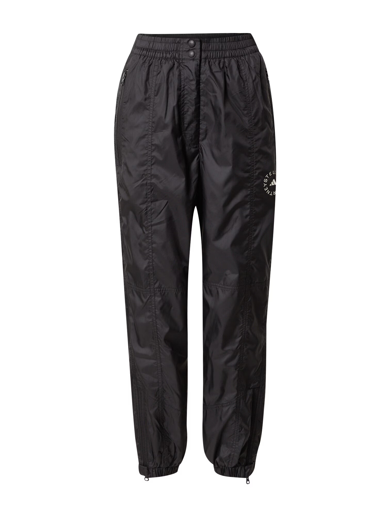 ADIDAS BY STELLA MCCARTNEY Pantaloni sport 'Lined Winter' negru / alb - Pled.ro