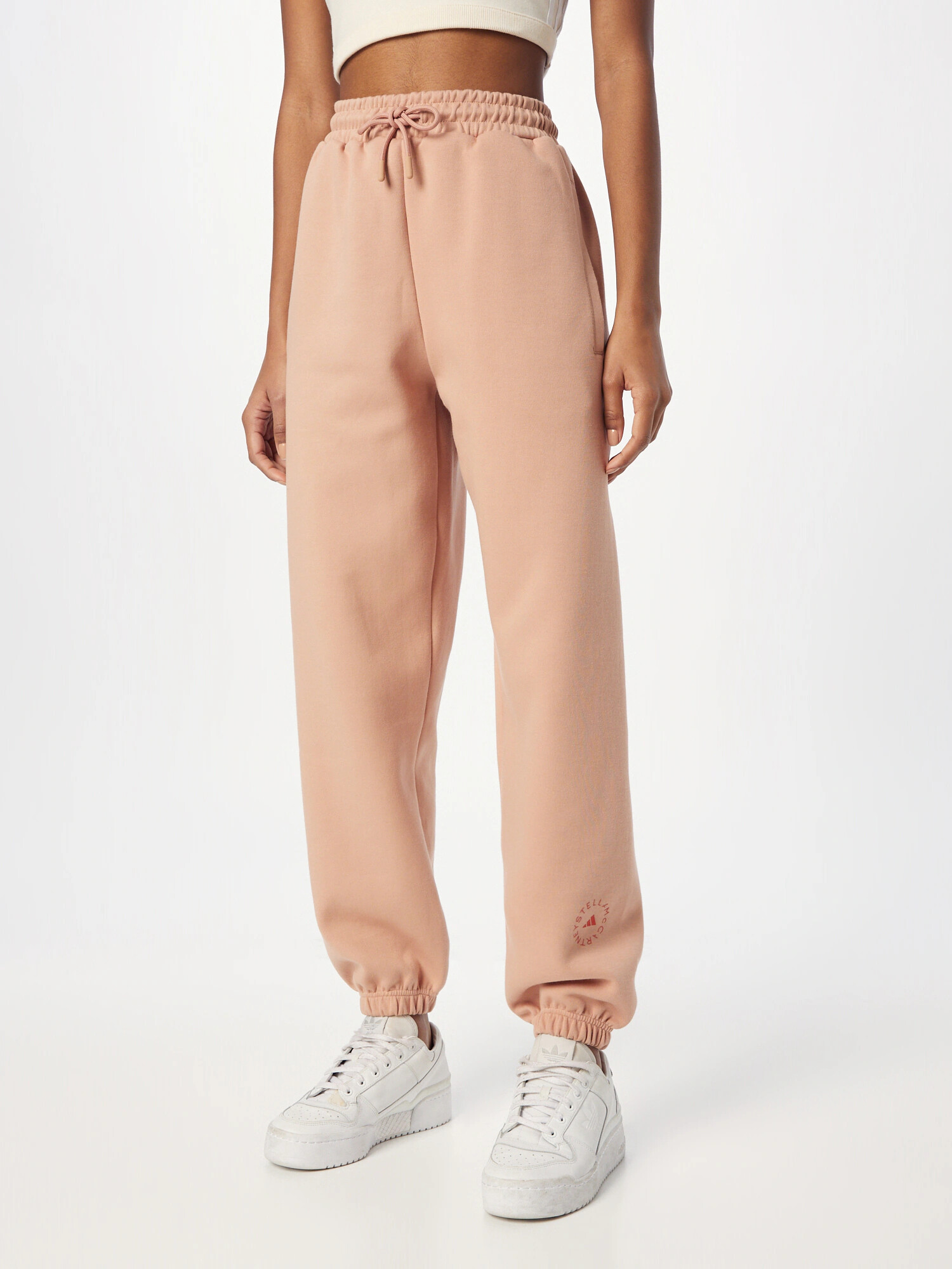 ADIDAS BY STELLA MCCARTNEY Pantaloni sport roz pudră / roșu - Pled.ro