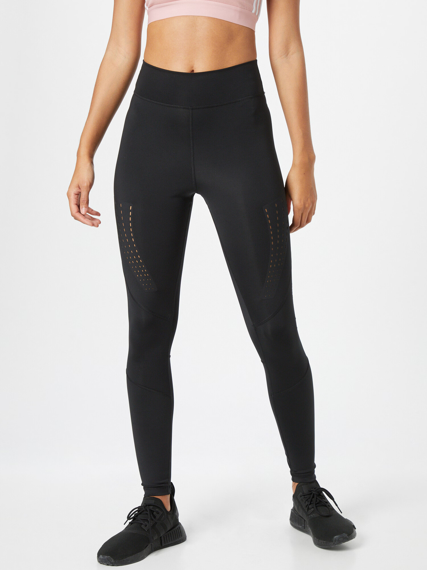 ADIDAS BY STELLA MCCARTNEY Pantaloni sport 'Truepurpose ' negru / alb - Pled.ro